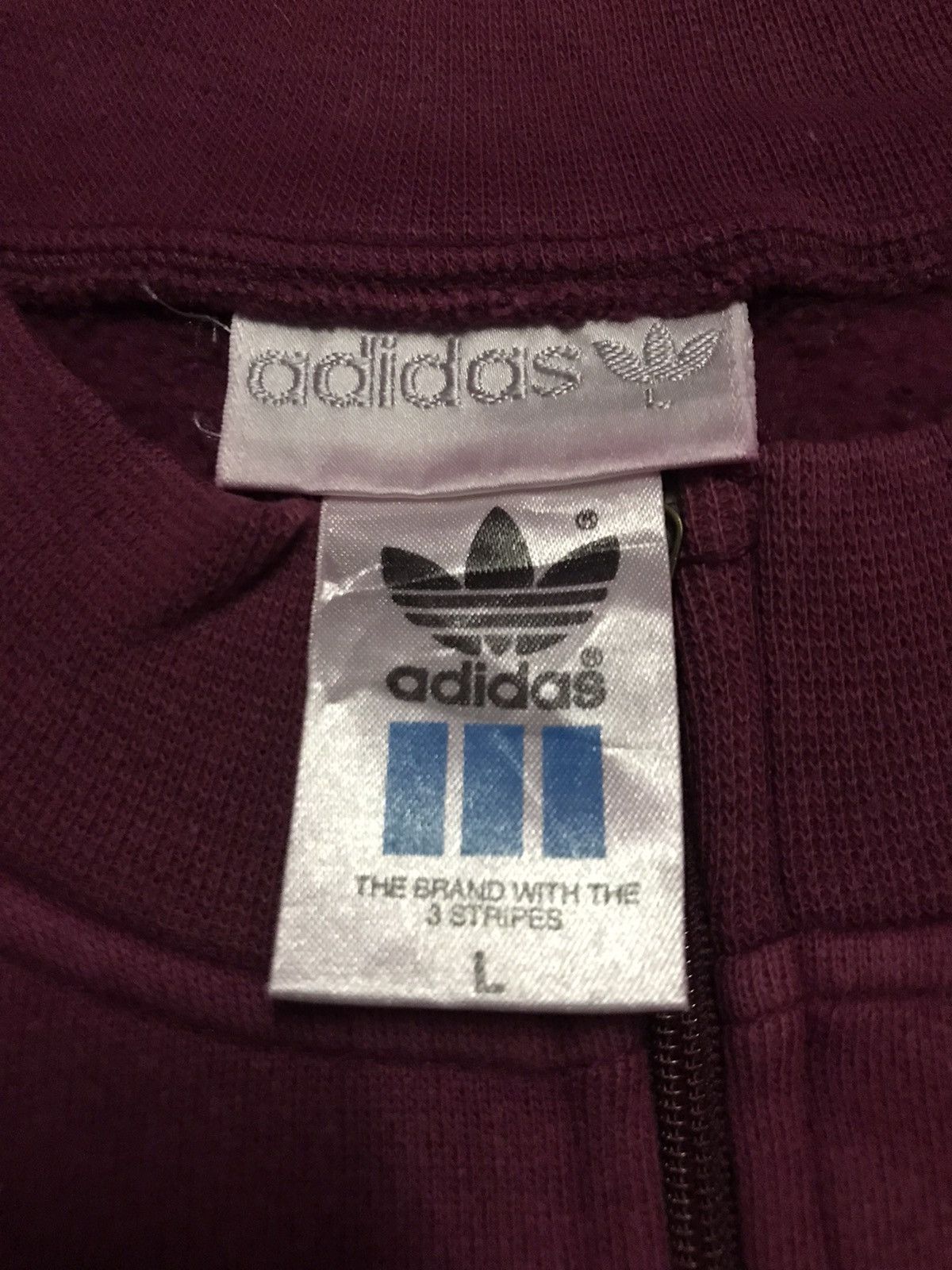 Adidas Last Drop Vintage 90s Adidas Sweatshirts Size L Size US L / EU 52-54 / 3 - 4 Thumbnail