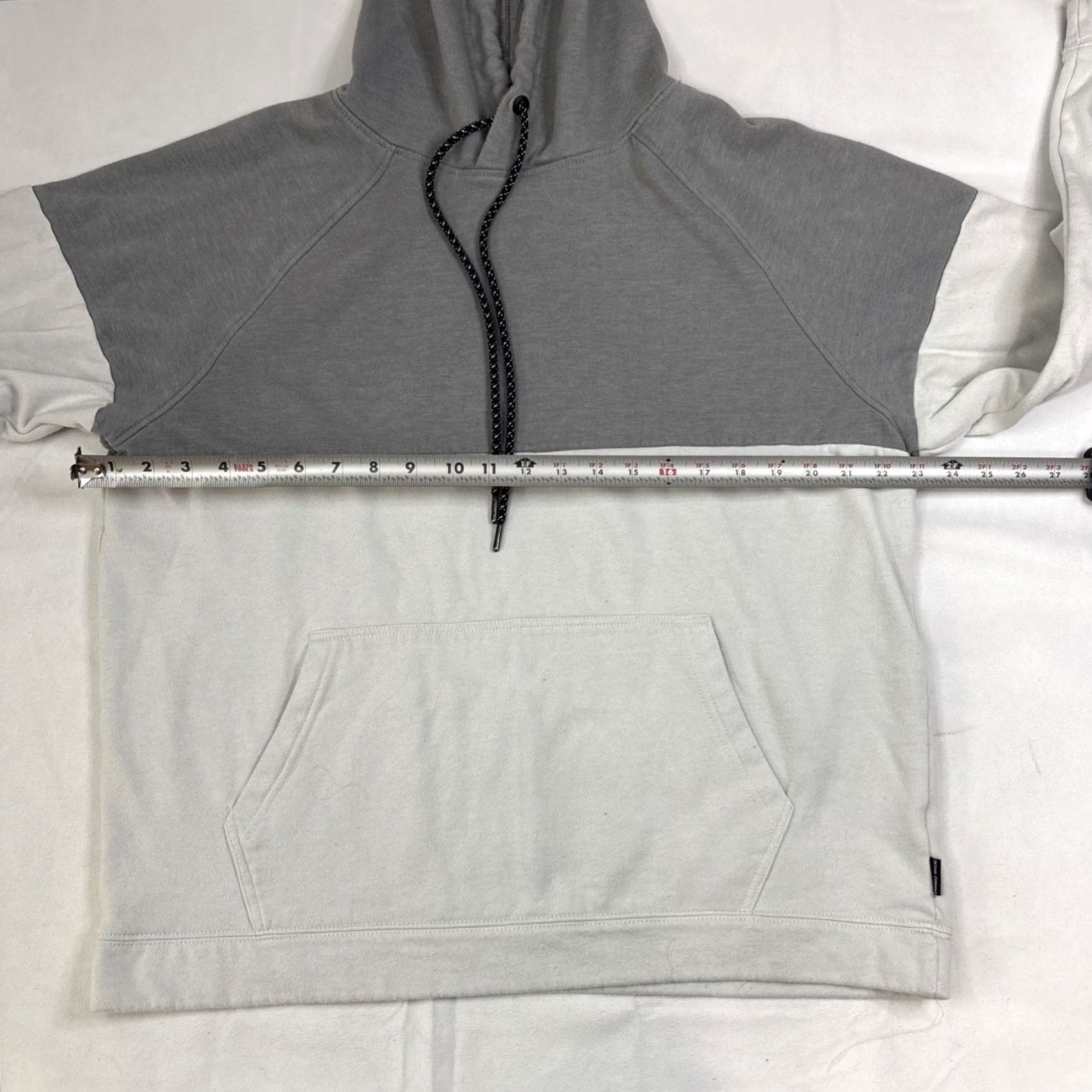 Vintage Ocean Current Hoodies Pullover Men XL Gray White Size US XL / EU 56 / 4 - 4 Thumbnail