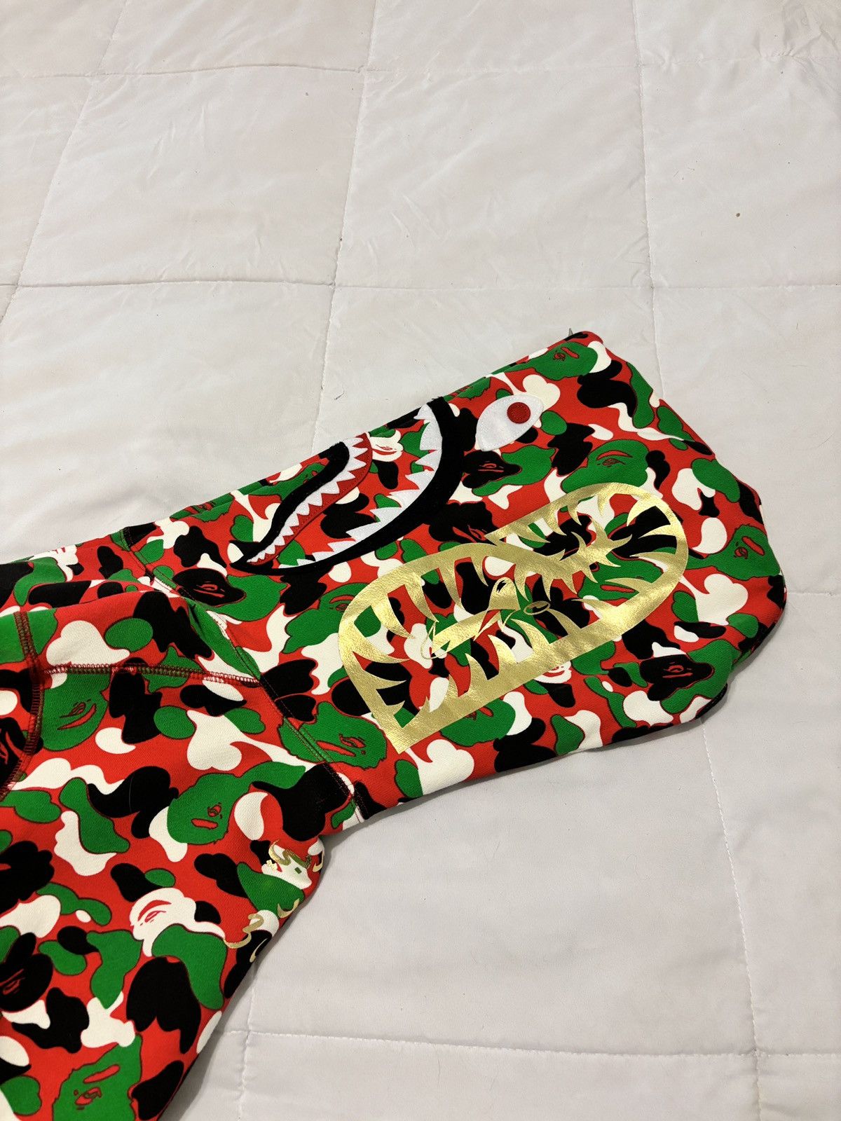 Bape Bape Dubai Exclusive Camo Shark Full Zip Hoodie Size US M / EU 48-50 / 2 - 4 Thumbnail