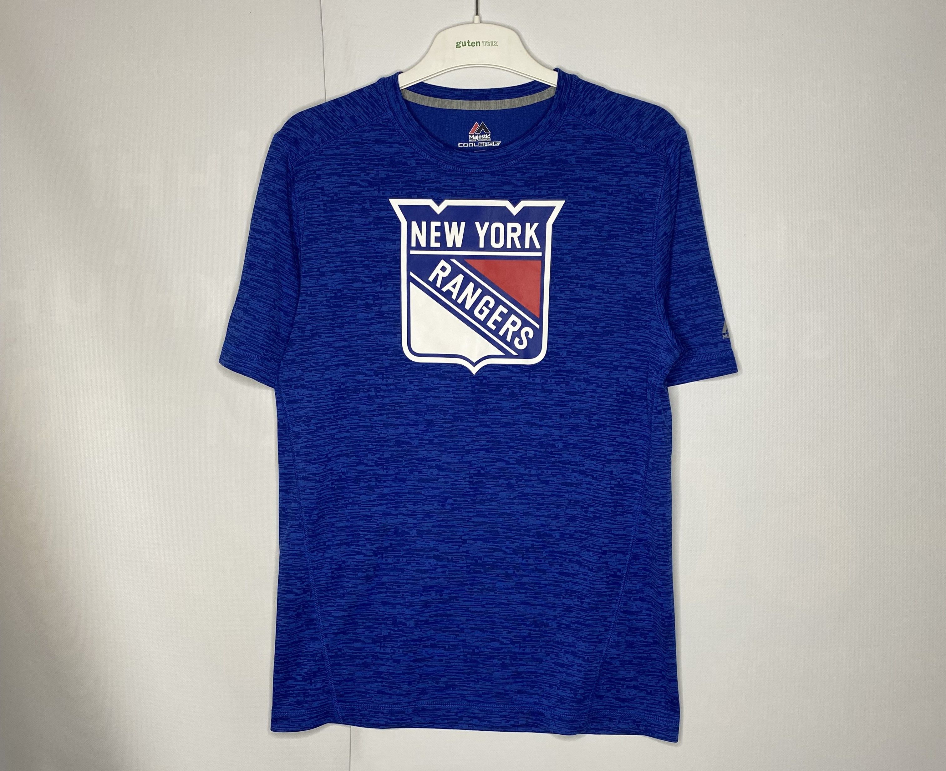 MLB × Majestic NEW YORK RANGERS NHL ICE HOCKEY SHIRT JERSEY MAJESTIC Size US M / EU 48-50 / 2 - 1 Thumbnail