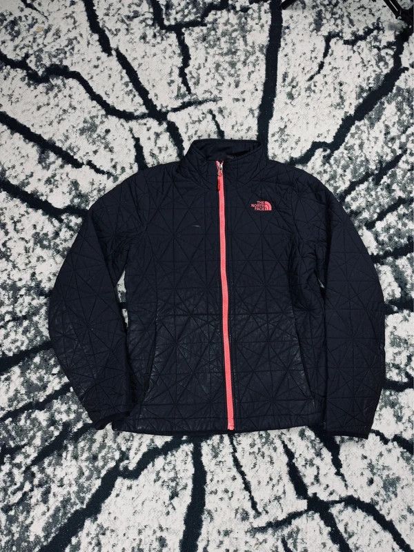 The North Face The North Face Tnf Quilted Down Jacket Black Pink M Logo Size M / US 6-8 / IT 42-44 - 1 Thumbnail