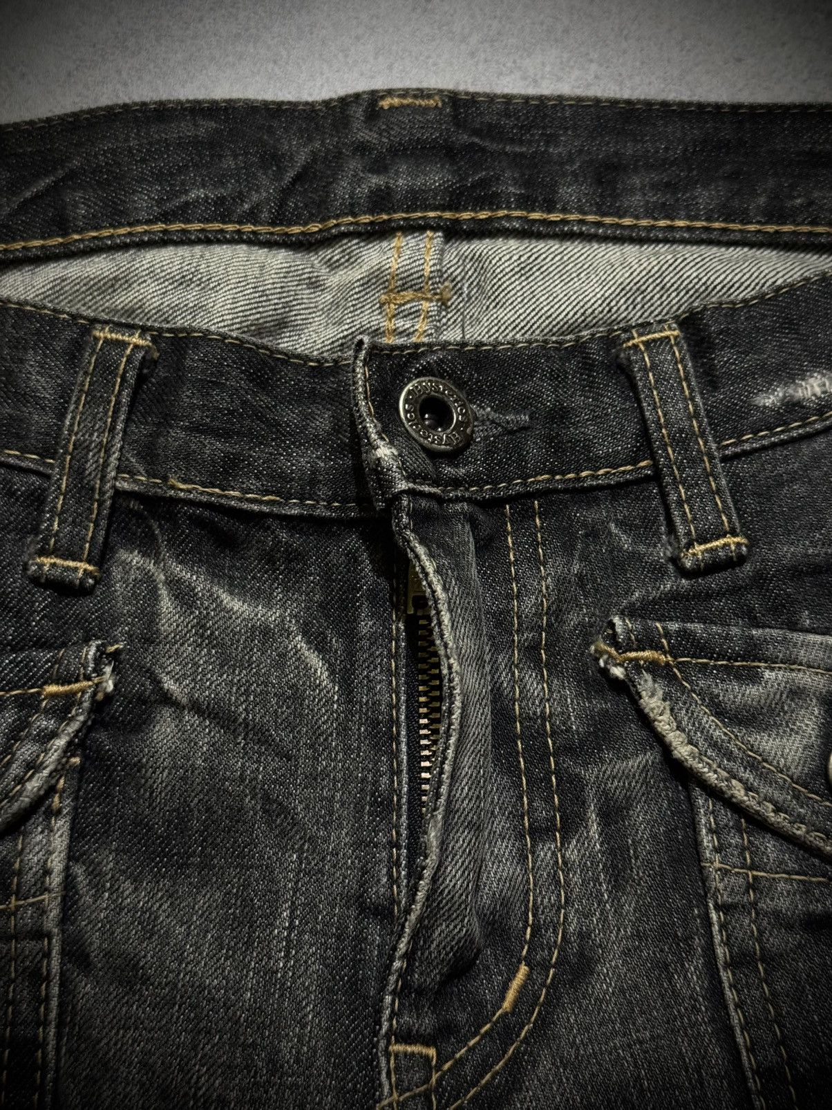 Hysteric Glamour HYSTERIC GLAMOUR FADDING JEANS Size US 32 / EU 48 - 10 Thumbnail