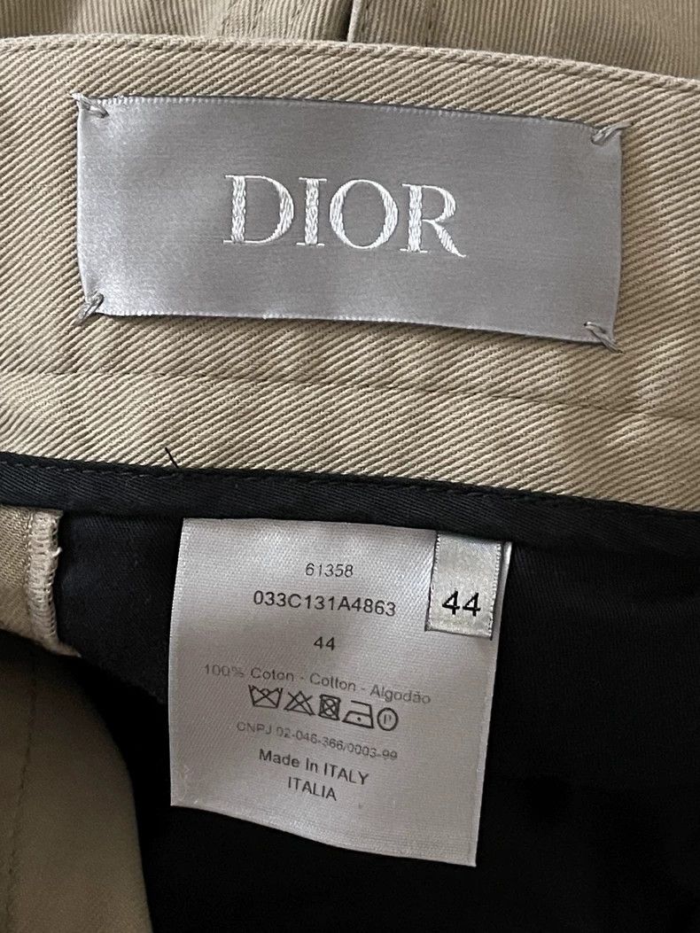 Dior Dior Bee embroidered workwear trousers 2502-Nextarrow Size US 28 / EU 44 - 5 Thumbnail