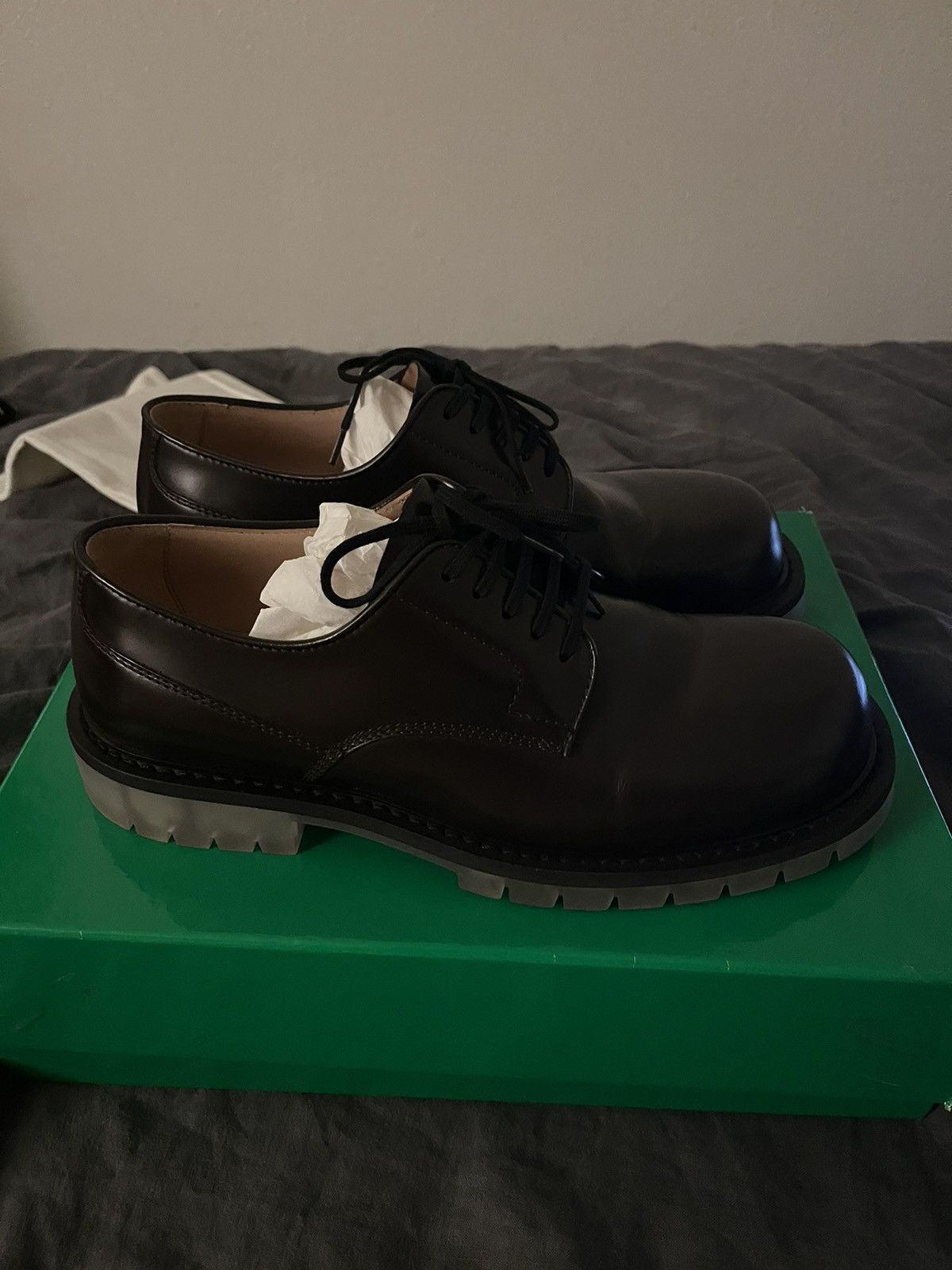 Bottega Veneta bottega derbies with clear sole Size US 10.5 / EU 43-44 - 8 Thumbnail