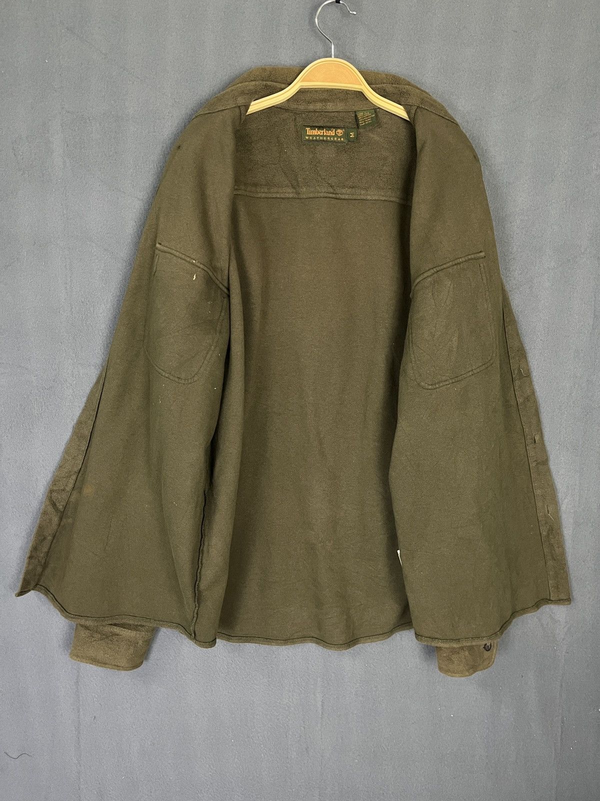Timberland × Vintage Vintage 90s Fall 1998 Timberland Button Down Baggy Overshirt Size US M / EU 48-50 / 2 - 10 Thumbnail