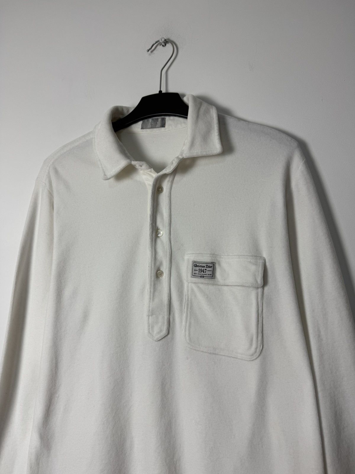 Dior SS22 Dior by Birkenstock CD 1947 Long sleeve Polo Shirt Size US S / EU 44-46 / 1 - 6 Thumbnail
