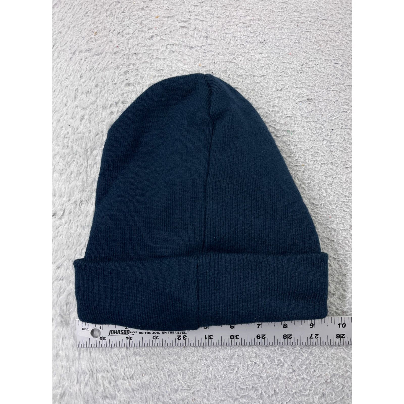 Vintage Apollo Simplicity Beanie Hat One Size Blue Acrylic Knit Lined Adjustable Adult Mens Winter Outdoor Ski Casual Travel Workwear Size US M / EU 48-50 / 2 - 3 Thumbnail
