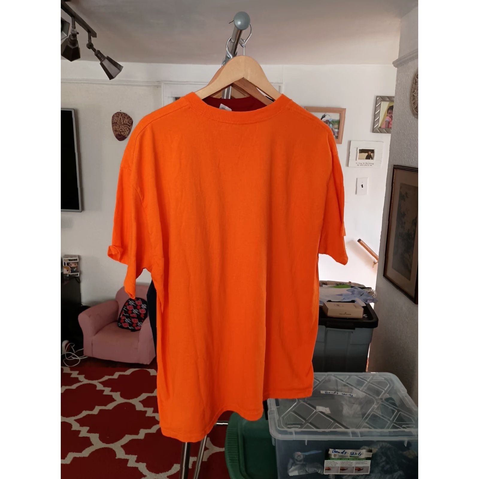 Vintage VINTAGE Monopoly Chance Card Get Out Of Jail Free Orange T-shirt XL Men Size US XL / EU 56 / 4 - 3 Thumbnail