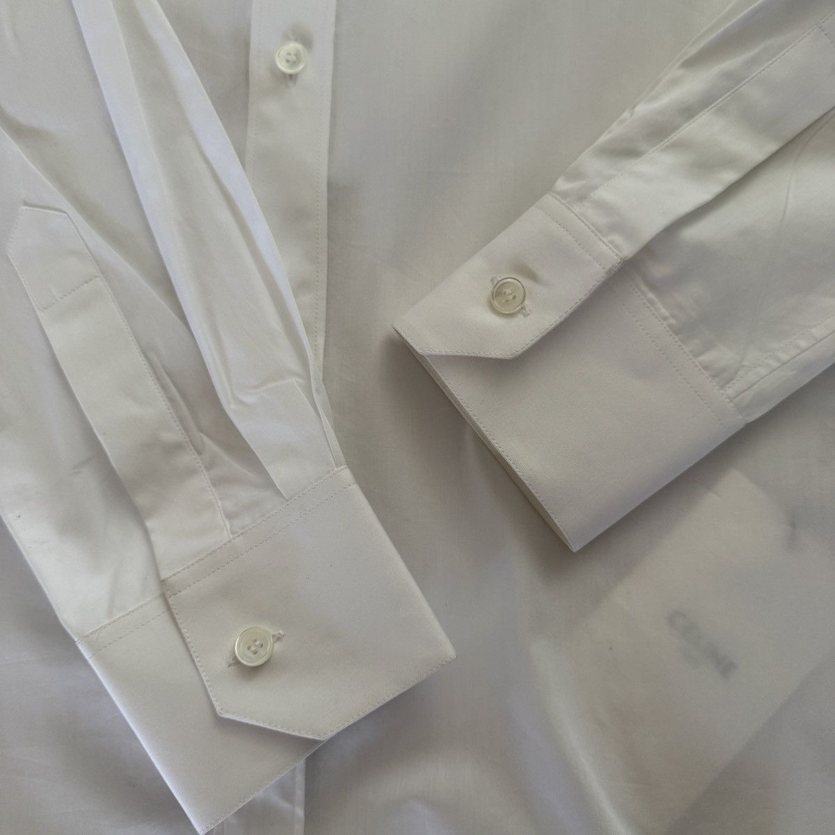 Celine Celine by Hedi Slimane Modern Cl Collar Shirt Size US M / EU 48-50 / 2 - 8 Thumbnail