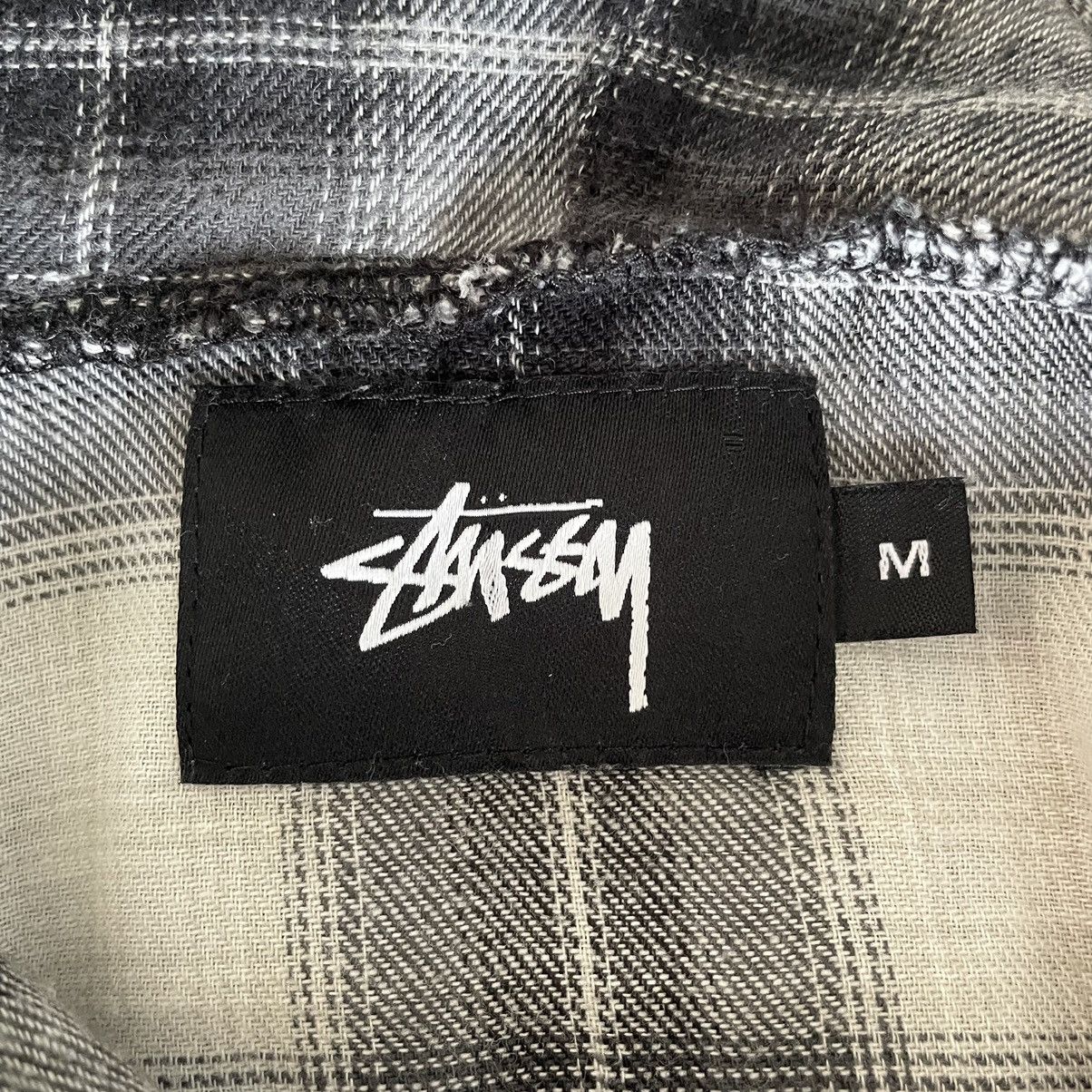 Stussy Vintage Stussy Big Logo Plaid Hoodie Size US M / EU 48-50 / 2 - 5 Thumbnail