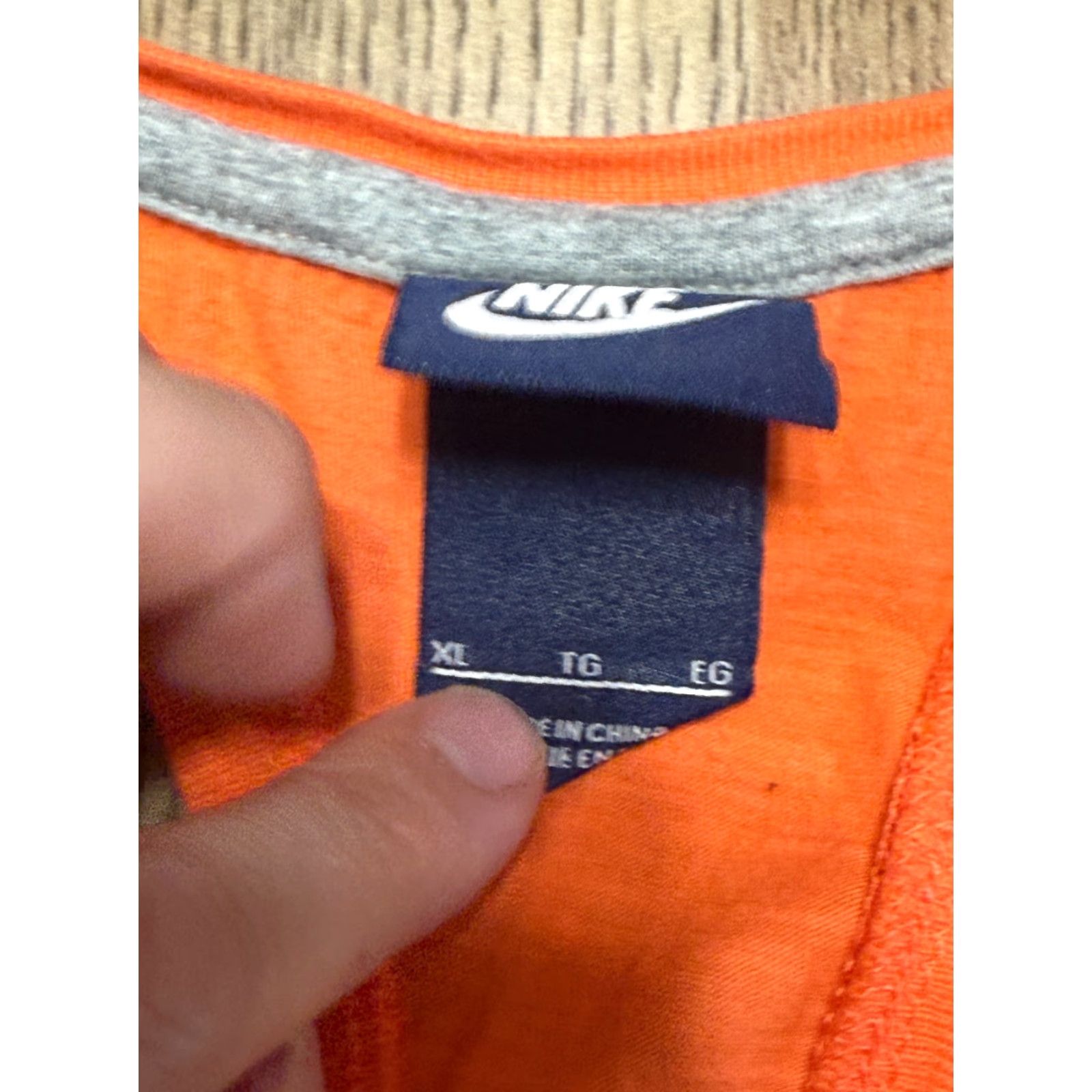 Nike Nike Tank Top Womens XL Orange Racerback Sleeveless Size XL / US 12-14 / IT 48-50 - 5 Thumbnail