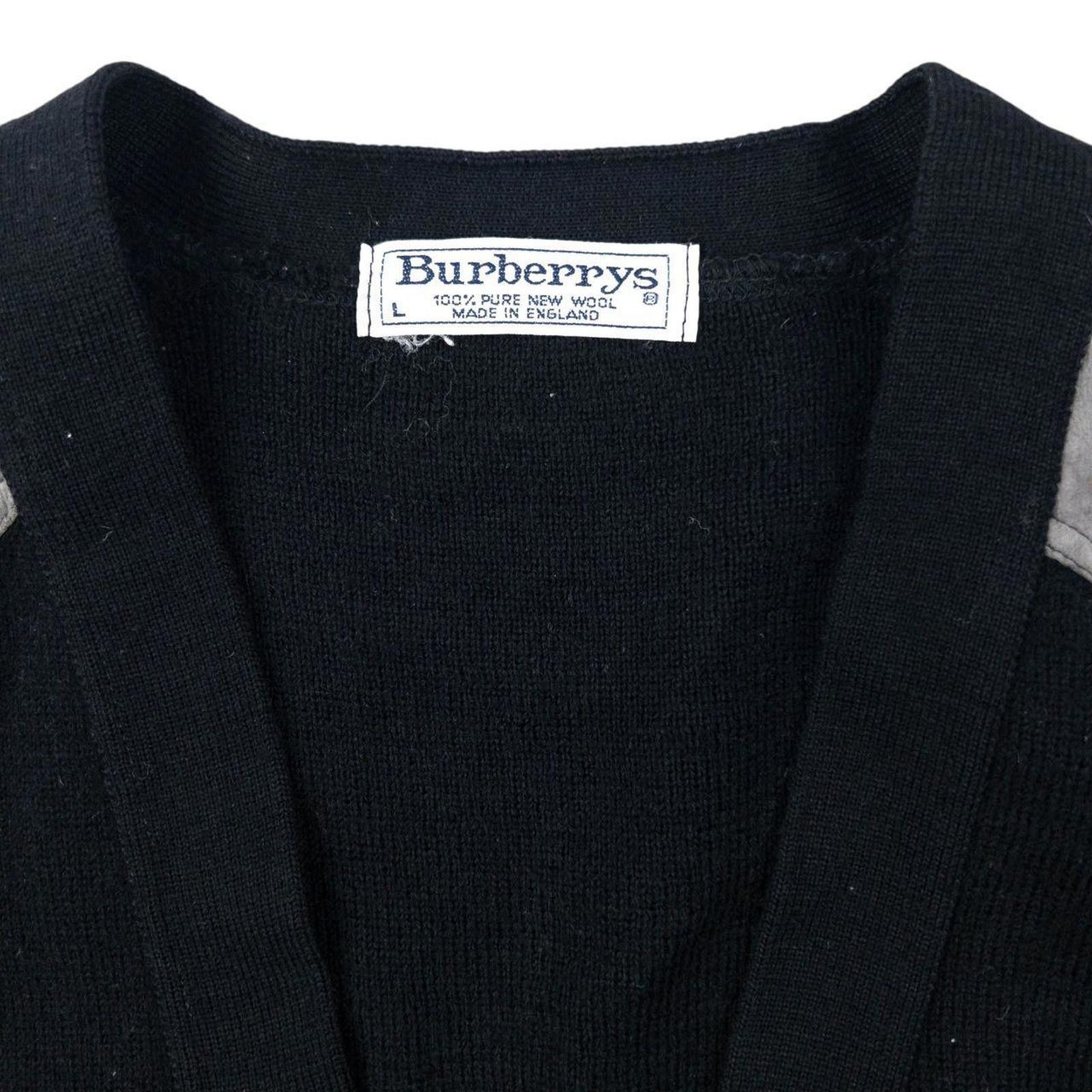 Burberry Vintage 80s Burberry Wool Cardigan Size S Size US S / EU 44-46 / 1 - 3 Thumbnail