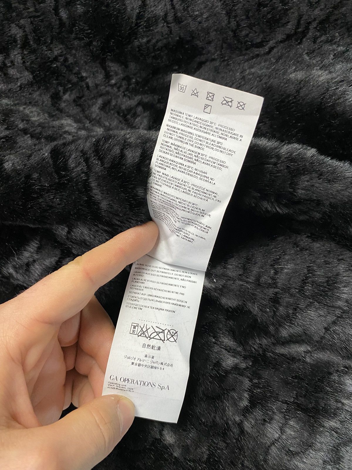 Giorgio Armani Armani jeans vintage coat faux fur archive winter arcade Size L / US 10 / IT 46 - 7 Thumbnail