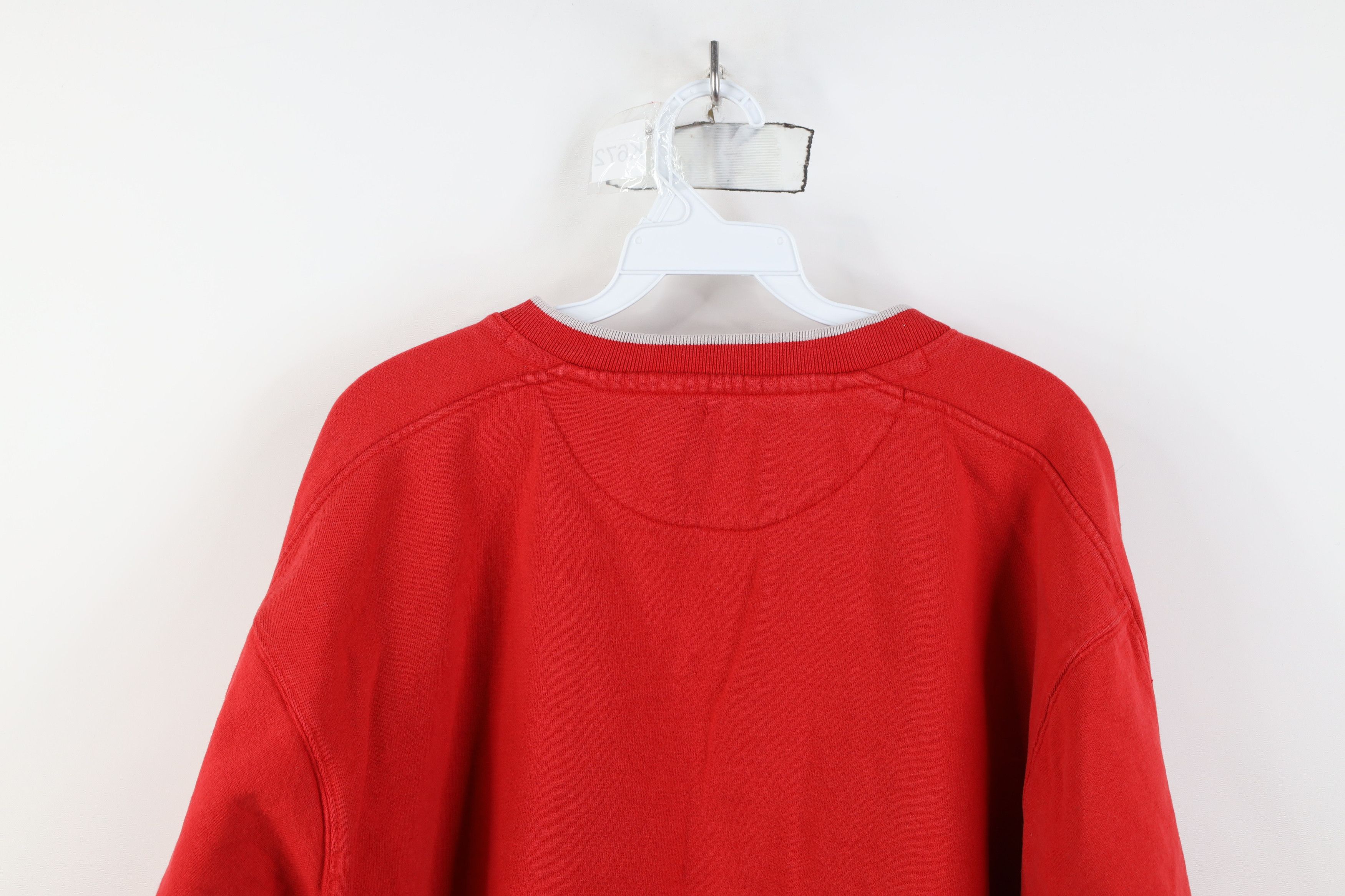 Vintage Vintage 90s Y2K Ohio State University Sweatshirt Red Size US L / EU 52-54 / 3 - 11 Thumbnail