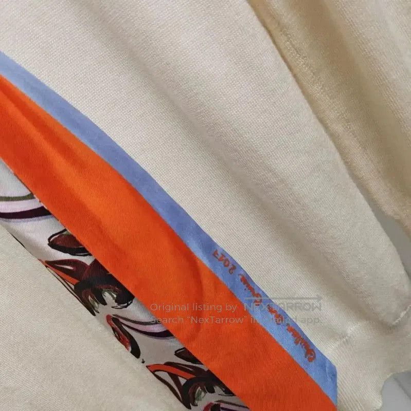 Dior Dior Women's Cream Wool Long Sleeve Knit Sweater . Size S / US 4 / IT 40 - 4 Thumbnail