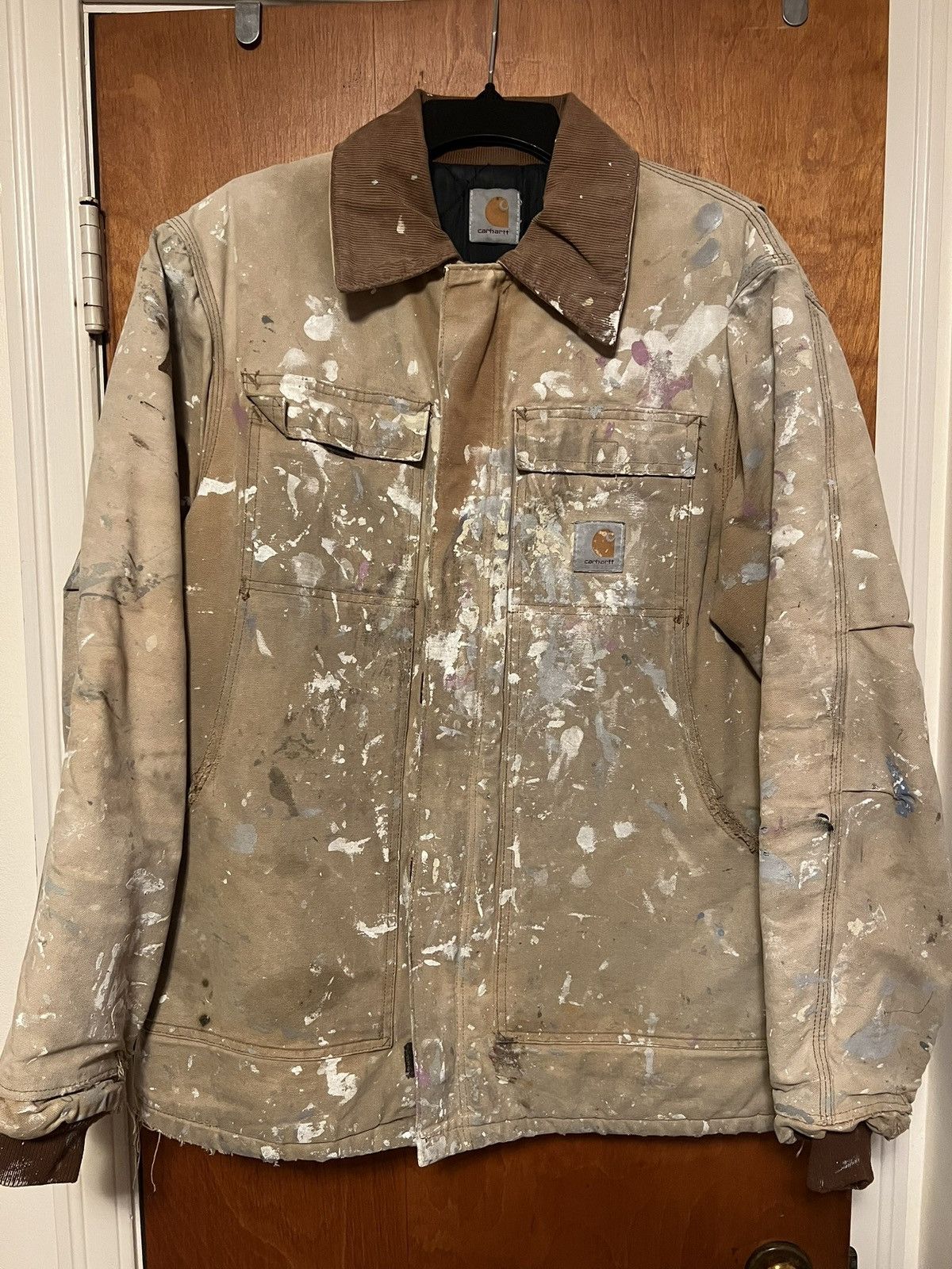 Carhartt Vintage Carhartt Artic Jacket. Quilt Lined. Large Distressed Size US L / EU 52-54 / 3 - 1 Thumbnail