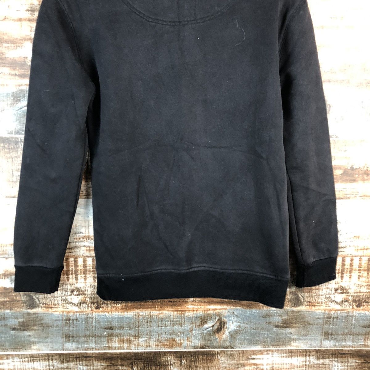 Japanese Brand Kenzo Paris Black Sweatshirt #A2448 Size M / US 6-8 / IT 42-44 - 14 Thumbnail