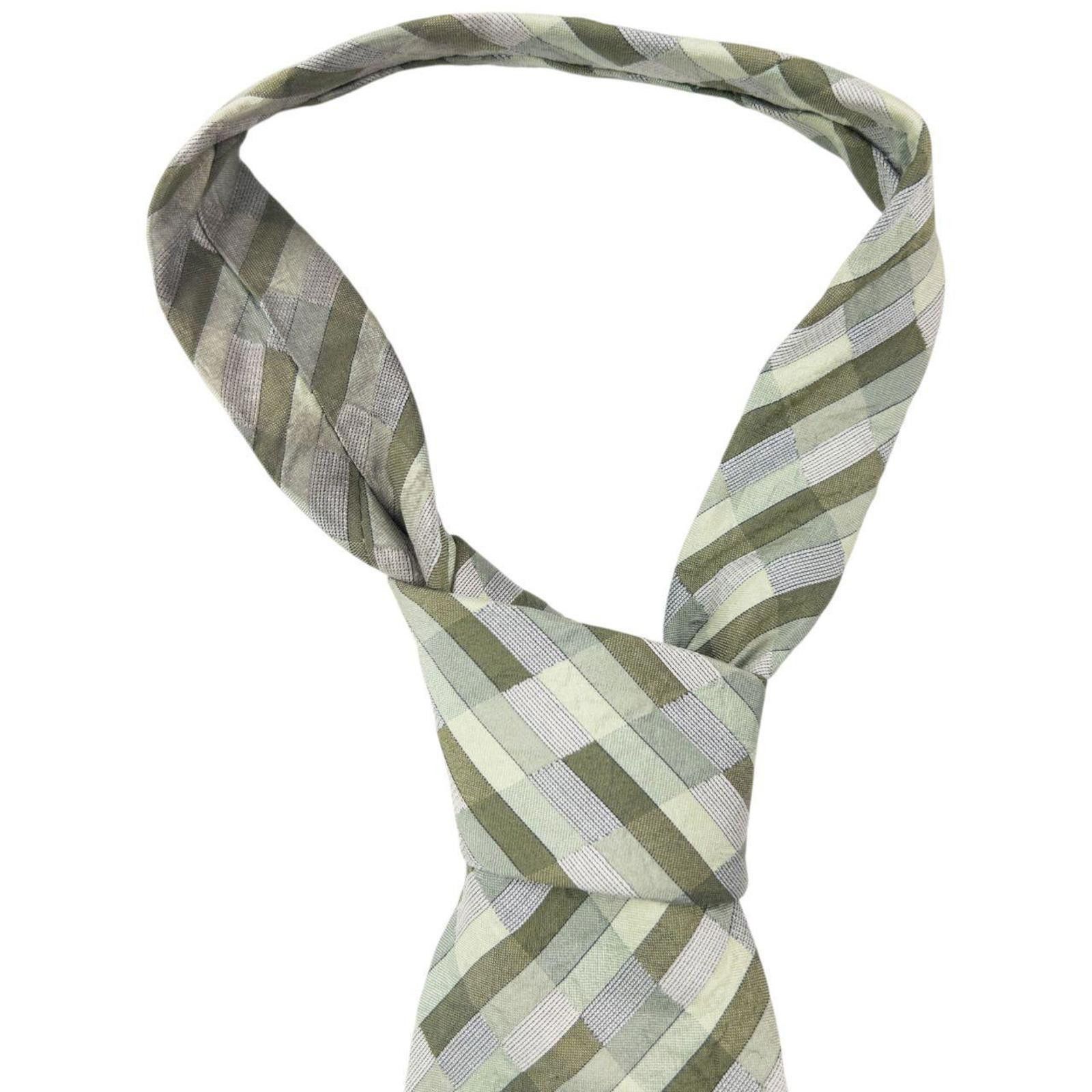 Issey Miyake Vintage 90s Issey Miyake Pattern Silk Tie Size ONE SIZE - 4 Thumbnail