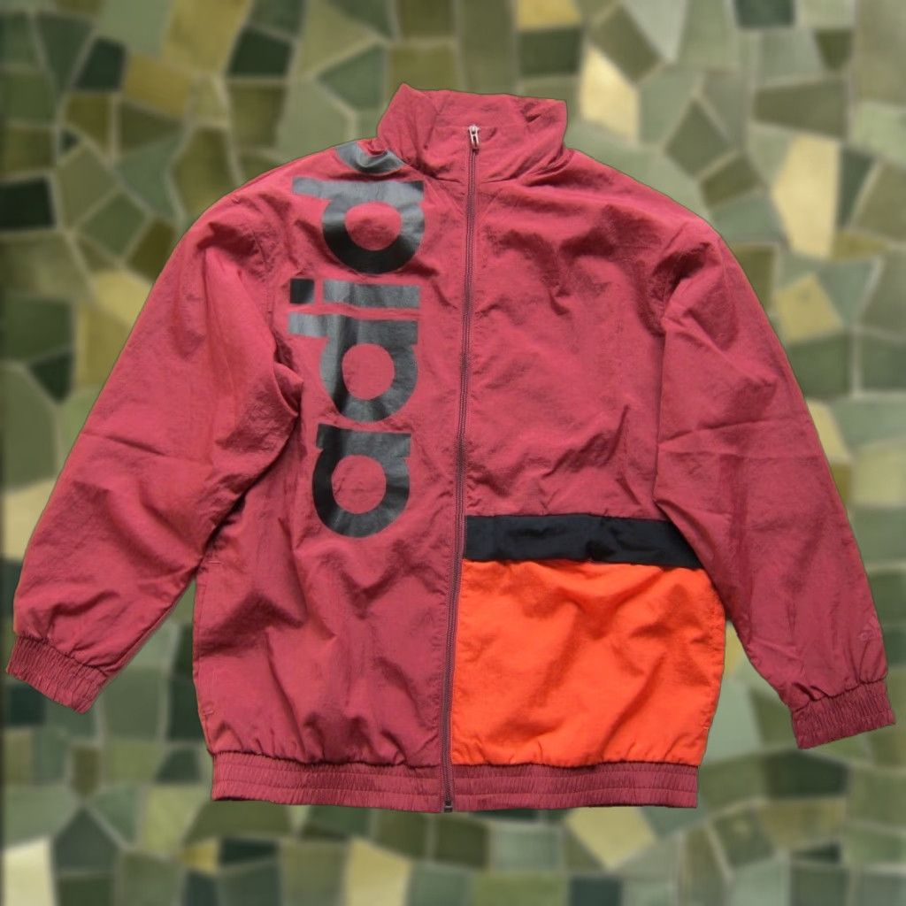 Adidas Adidas Big Logo Pink Orange Black Front Pocket Full Zip Track Jacket Men Large Size US L / EU 52-54 / 3 - 1 Thumbnail