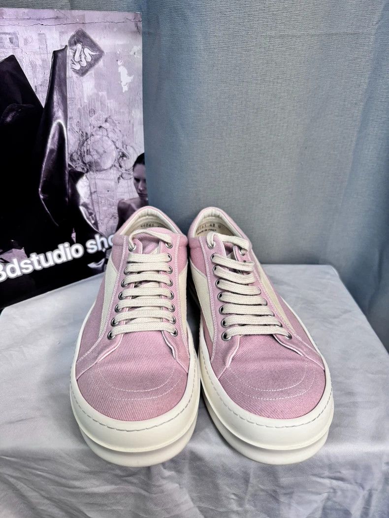 Rick Owens Rick Owens 23ss limited edition cherry blossom pink canvas Size US 8.5 / EU 41-42 - 2 Thumbnail