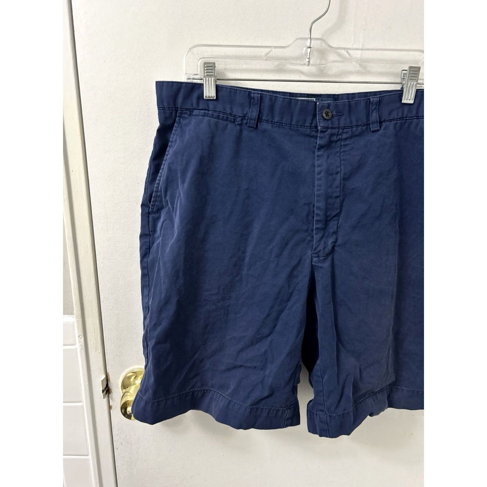 Polo Ralph Lauren Polo Ralph Lauren Prospect Shorts Chino Flat Front Navy 36 Regular Mens Cotton Video? Size US M / EU 48-50 / 2 - 2 Thumbnail