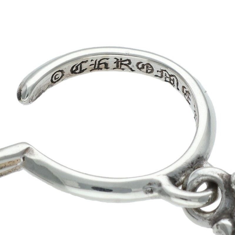 Chrome Hearts Chrome Hearts No5 Dagger Hoop Silver Earring Size ONE SIZE - 4 Thumbnail