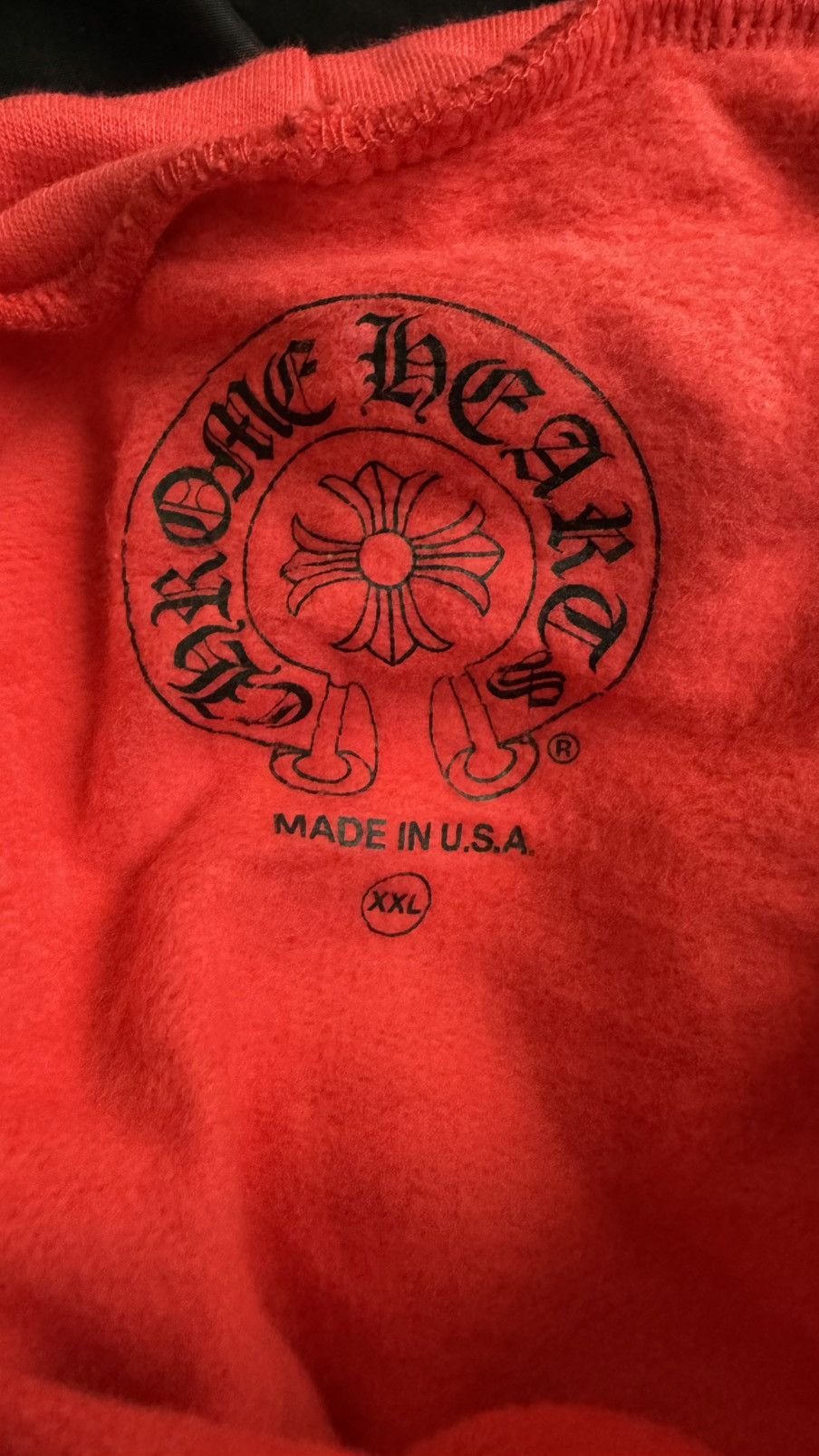 Chrome Hearts Chrome Hearts Red Sweatshirt Size US XXL / EU 58 / 5 - 8 Thumbnail
