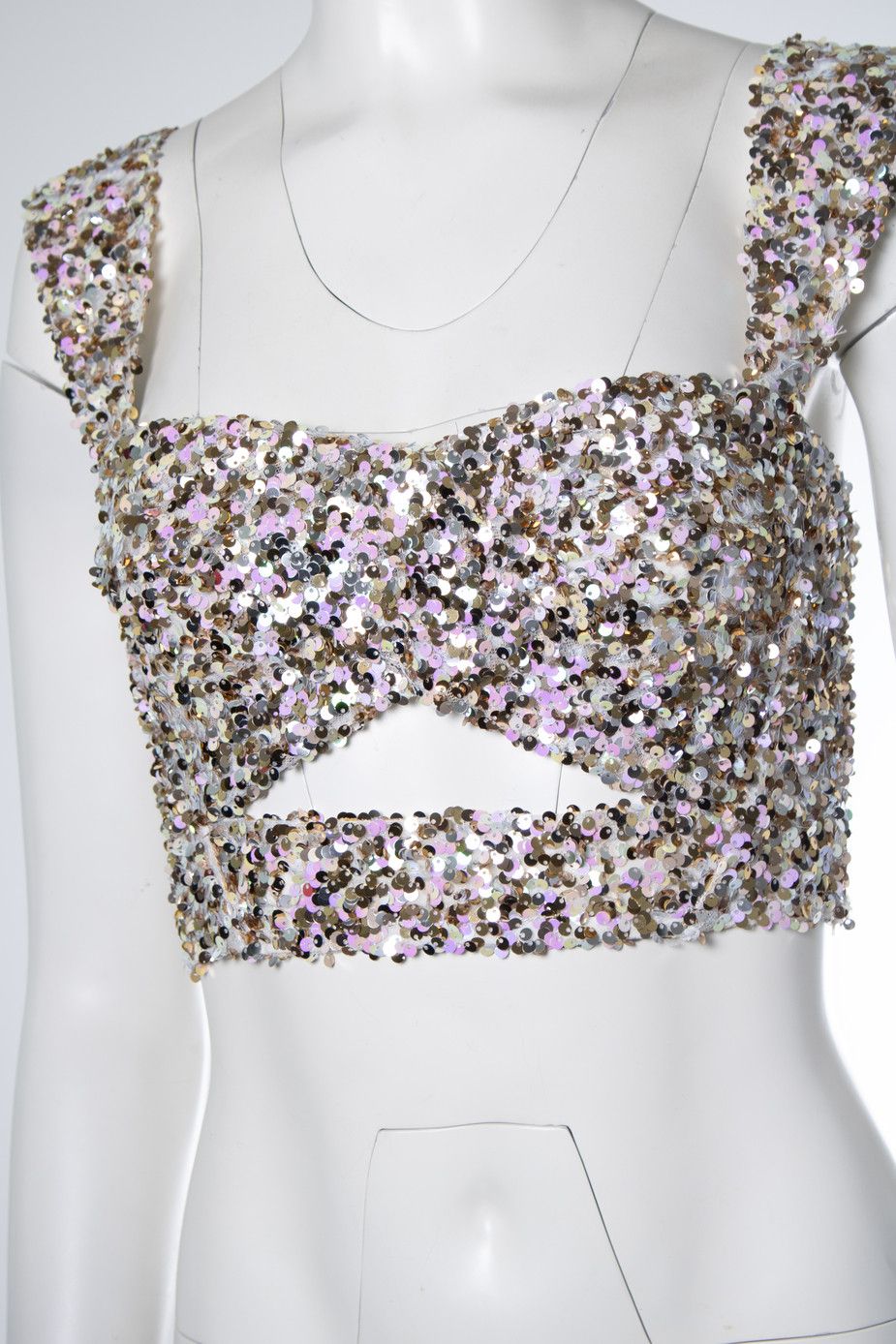 Other Sabina Musayev, sequinned glitter top Size XS / US 0-2 / IT 36-38 - 11 Thumbnail