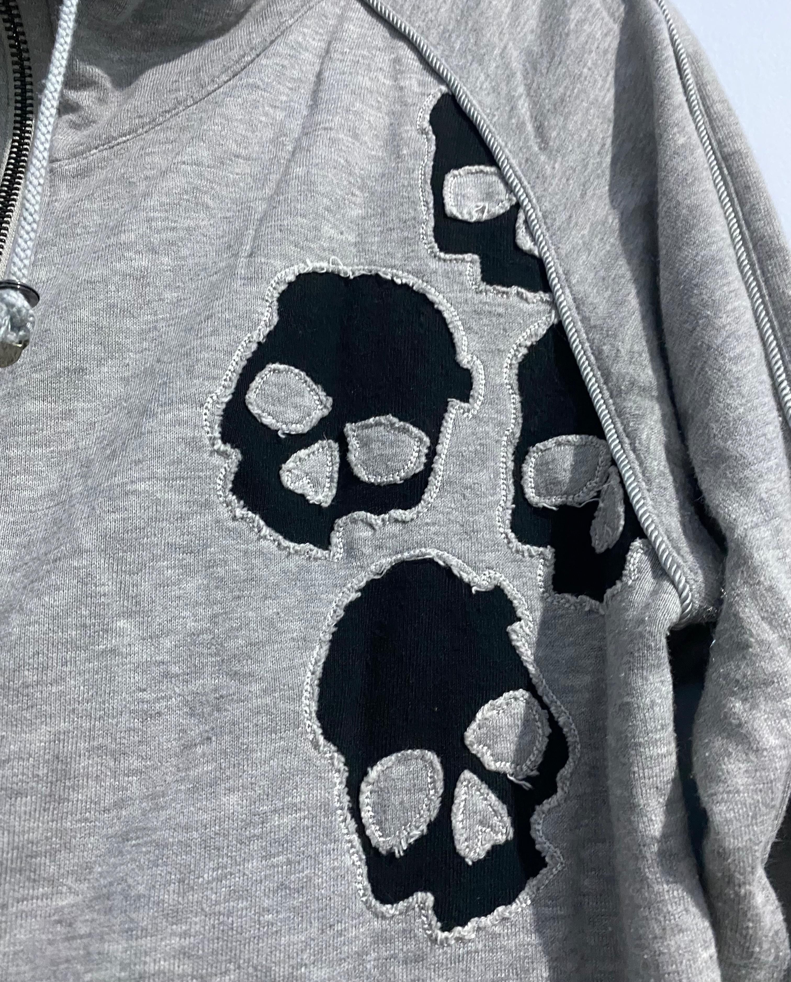 Japanese Brand Japanese Stud muffin Skull zipp hoodie Size US M / EU 48-50 / 2 - 2 Thumbnail