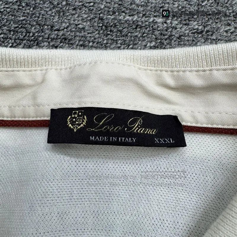 Loro Piana Loro Piana Classic Striped Unisex Polo Shirt. Size US XXL / EU 58 / 5 - 3 Thumbnail