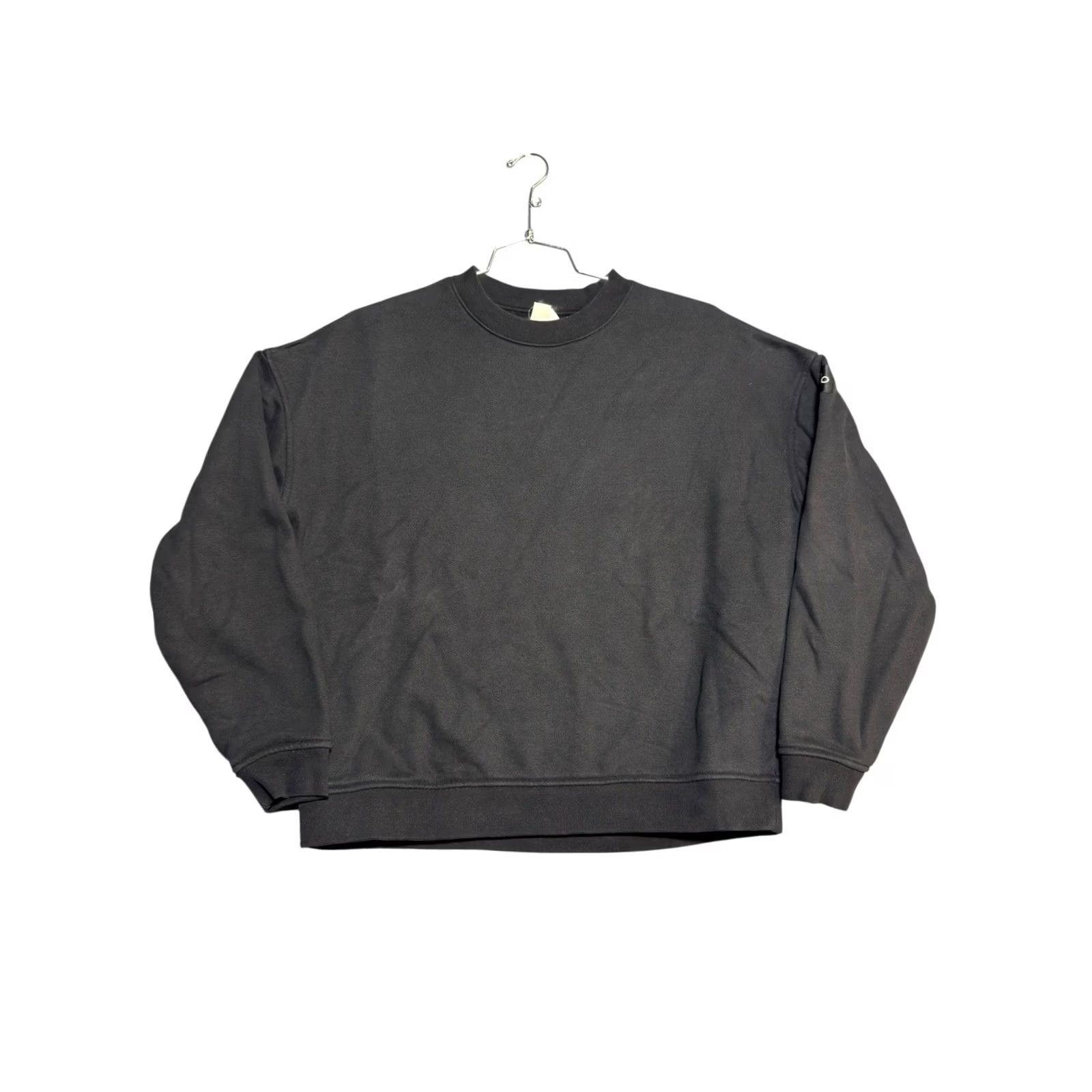 Alo Alo Renown Heavy Weight Crew Neck Pullover Sweatshirt Unisex Adults S Black Shirt Pullover Sweatshirt Mens Womens Size S / US 4 / IT 40 - 2 Thumbnail