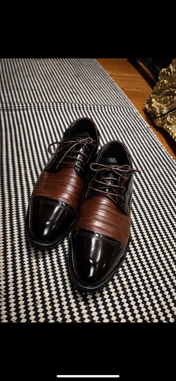 Other New Mens Elegant Style Oxford/Derby Size US 8.5 / EU 41-42 - 2 Thumbnail