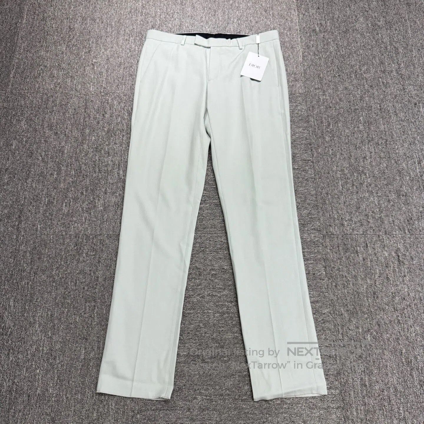 Dior Dior Solid-color wool casual pants| Size US 36 / EU 52 - 1 Thumbnail