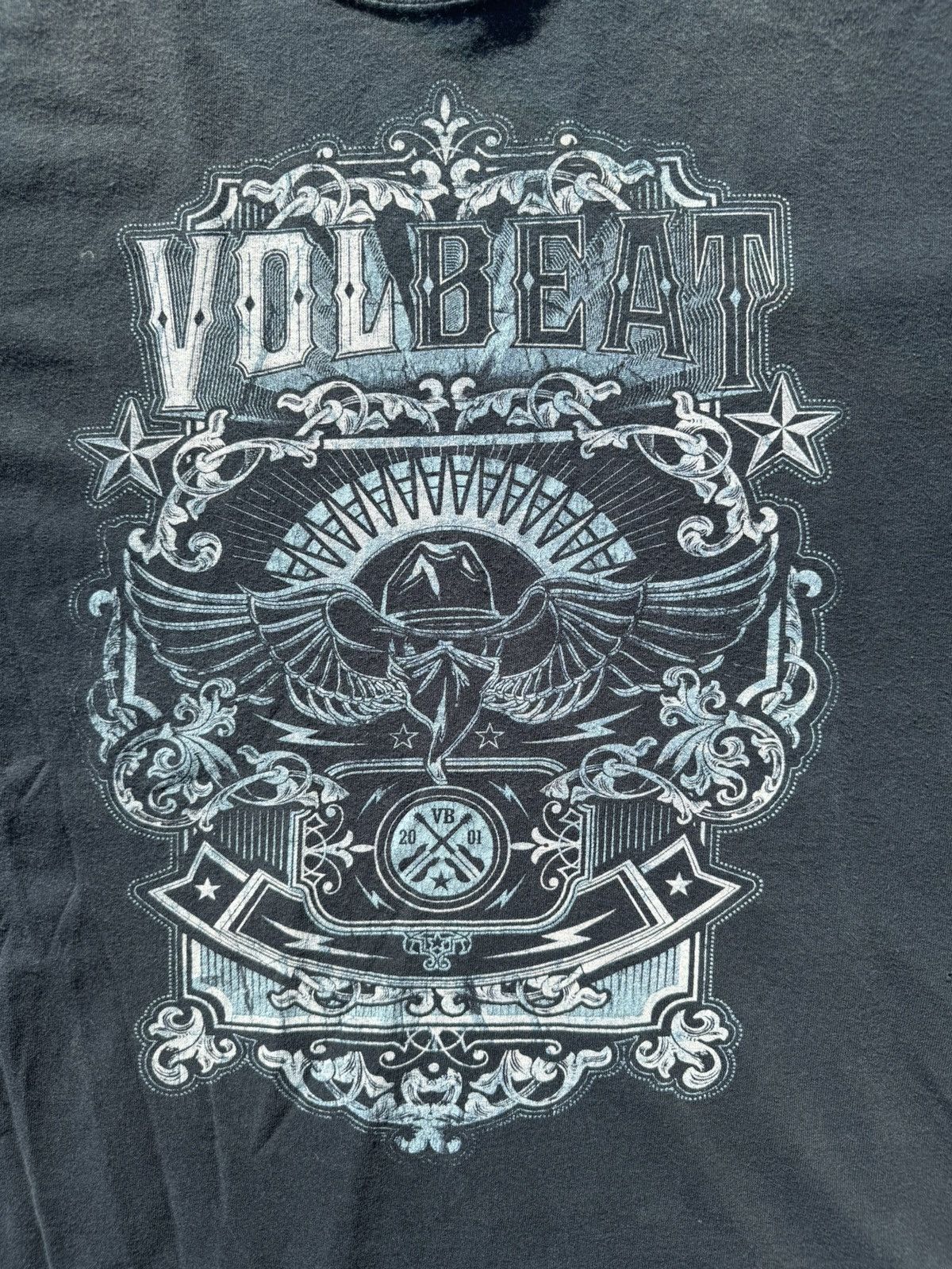 Gildan Gildan volbeat band t shirt dark graphic Size US XL / EU 56 / 4 - 2 Thumbnail