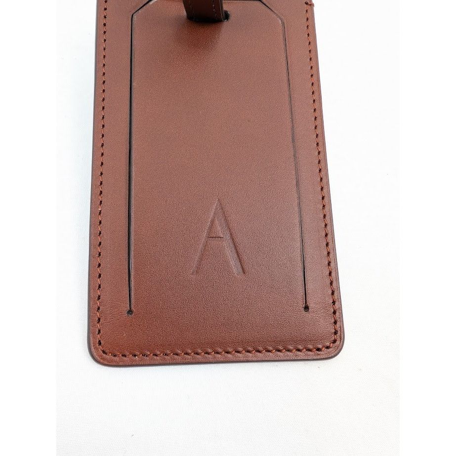 Saint Laurent Paris o1rshd1 Size : OS / Luggage Tag in Brown Size ONE SIZE - 4 Thumbnail