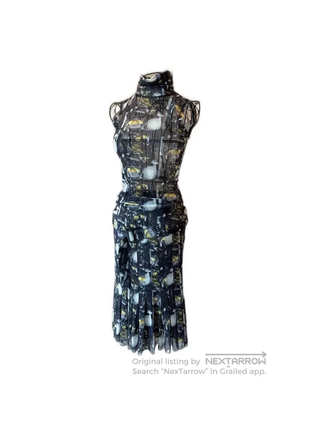 Jean Paul Gaultier Jean Paul Gaultier Steampunk Mesh Set. Size M / US 6-8 / IT 42-44 - 2 Thumbnail