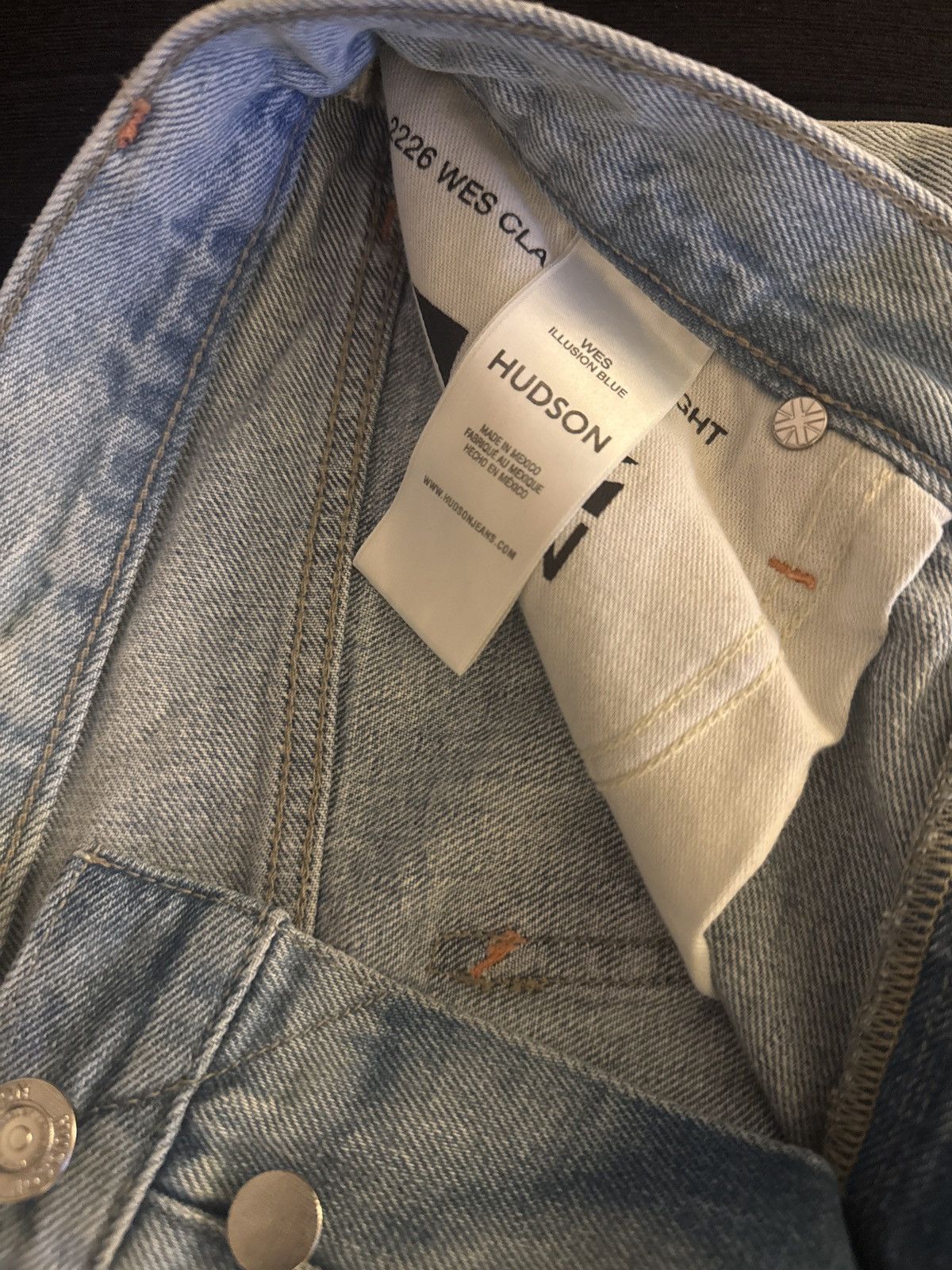 Hudson Hudson Wes Classic Straight Sz 31 Size US 31 - 5 Thumbnail