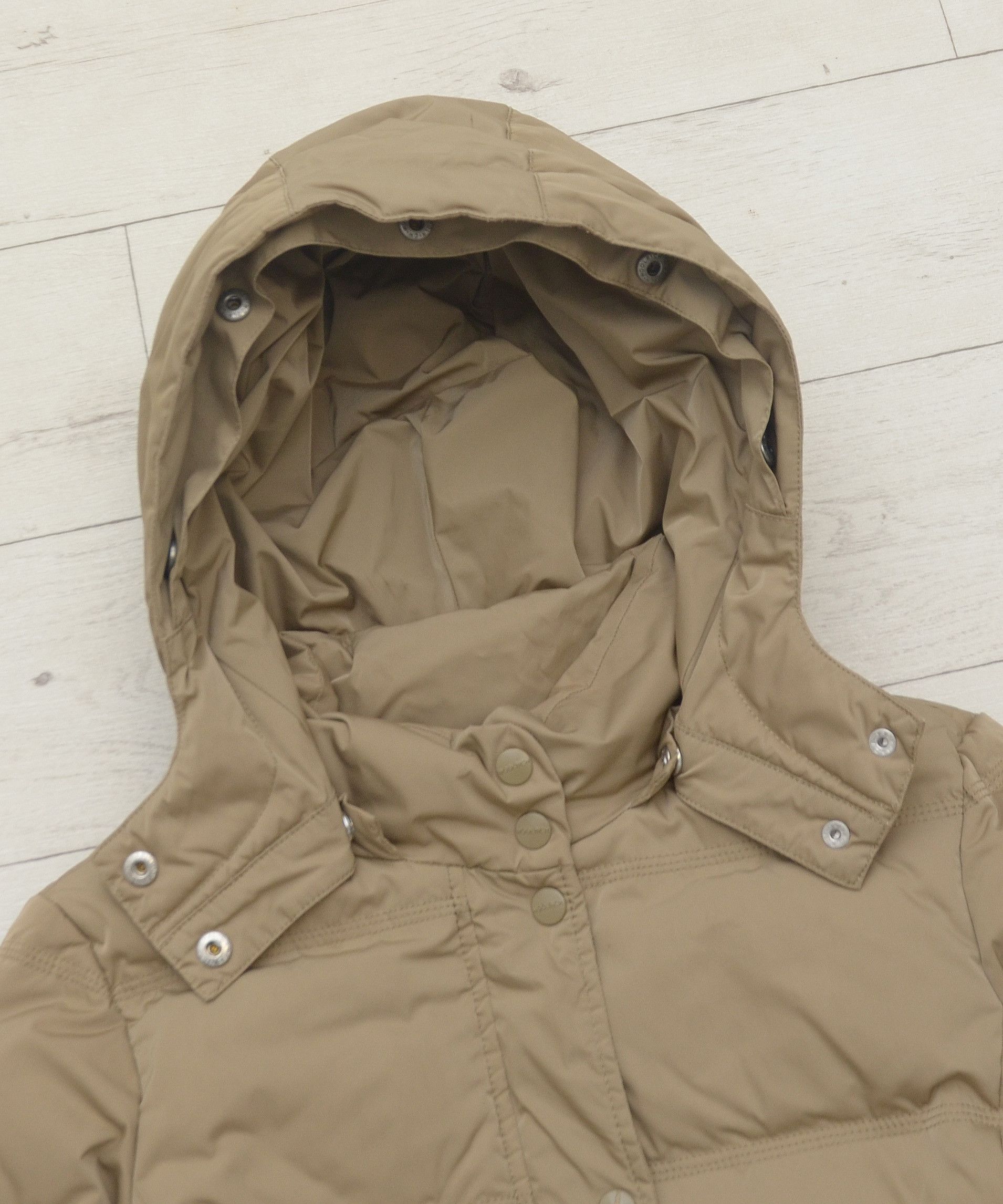 Woolrich Woolen Mills Woolrich Down womens Bomber Jacket With Hood sz M Size S / US 4 / IT 40 - 4 Thumbnail