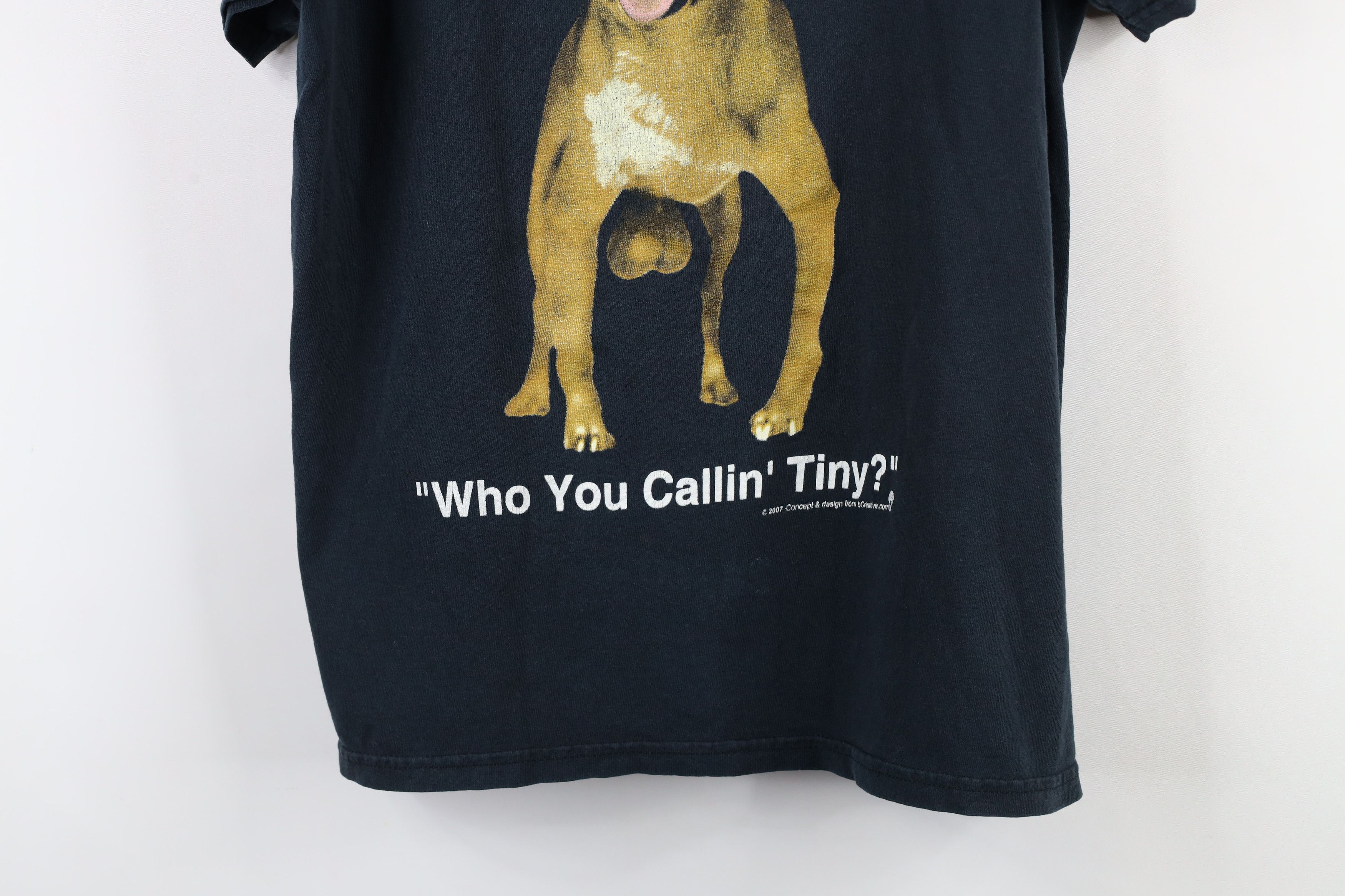 Vintage Vintage Y2K Streetwear Calling Tiny Chihuahua Dog T-Shirt Size US M / EU 48-50 / 2 - 3 Thumbnail