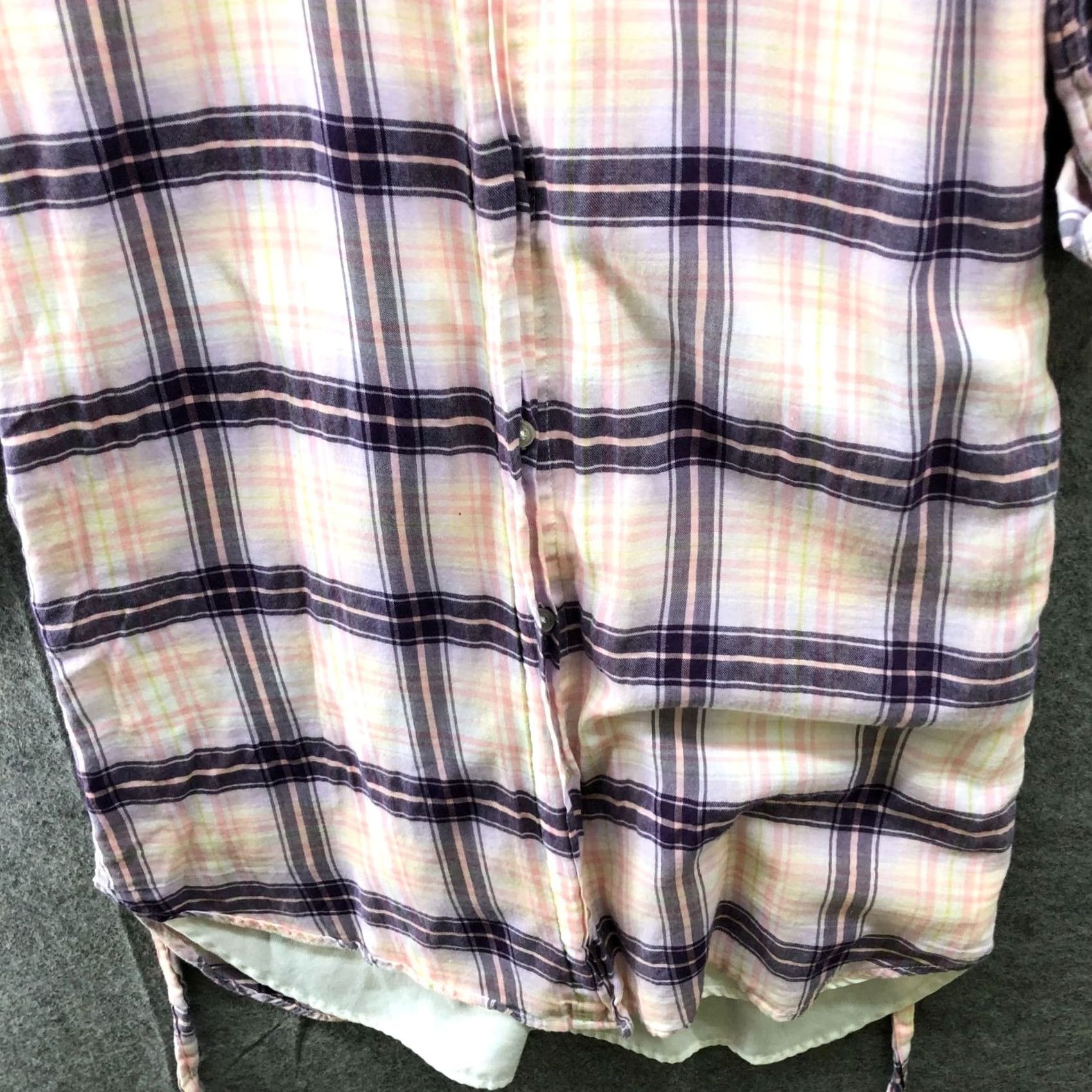 Victoria's Secret Victoria's Secret Pajama Shirt Dress Womens 4 Pink Plaid Tie Waist Robe Lounge Shirt Dress Size S / US 4 / IT 40 - 5 Thumbnail