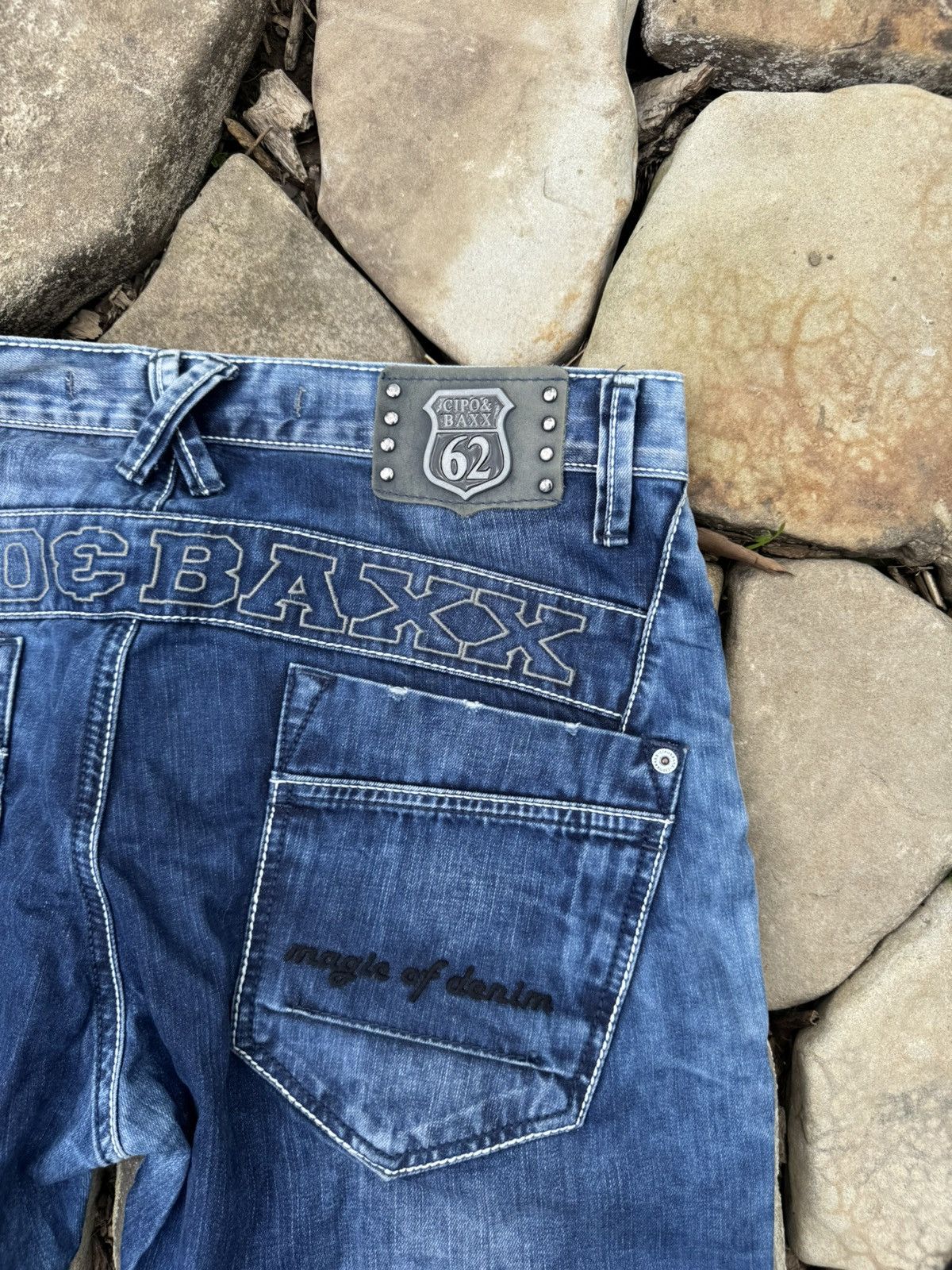 Vintage Vintage Cipo Bax Distressed Patchwork Y2k Rap Pants Size US 34 / EU 50 - 13 Thumbnail