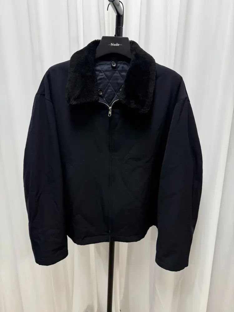 Yohji Yamamoto Yohji Yamamoto Cotton Filled Fur Neck Jacket-2507 Size US L / EU 52-54 / 3 - 7 Thumbnail