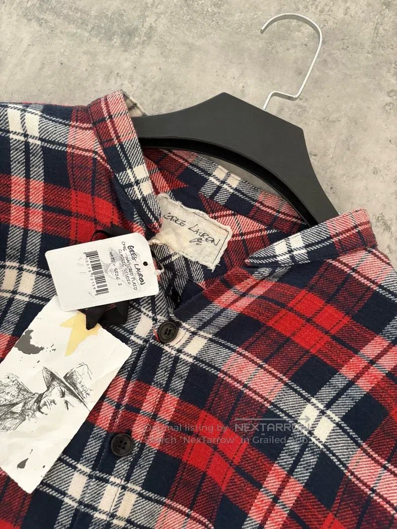 Greg Lauren Greg Lauren Plaid Shirt Size US M / EU 48-50 / 2 - 2 Thumbnail