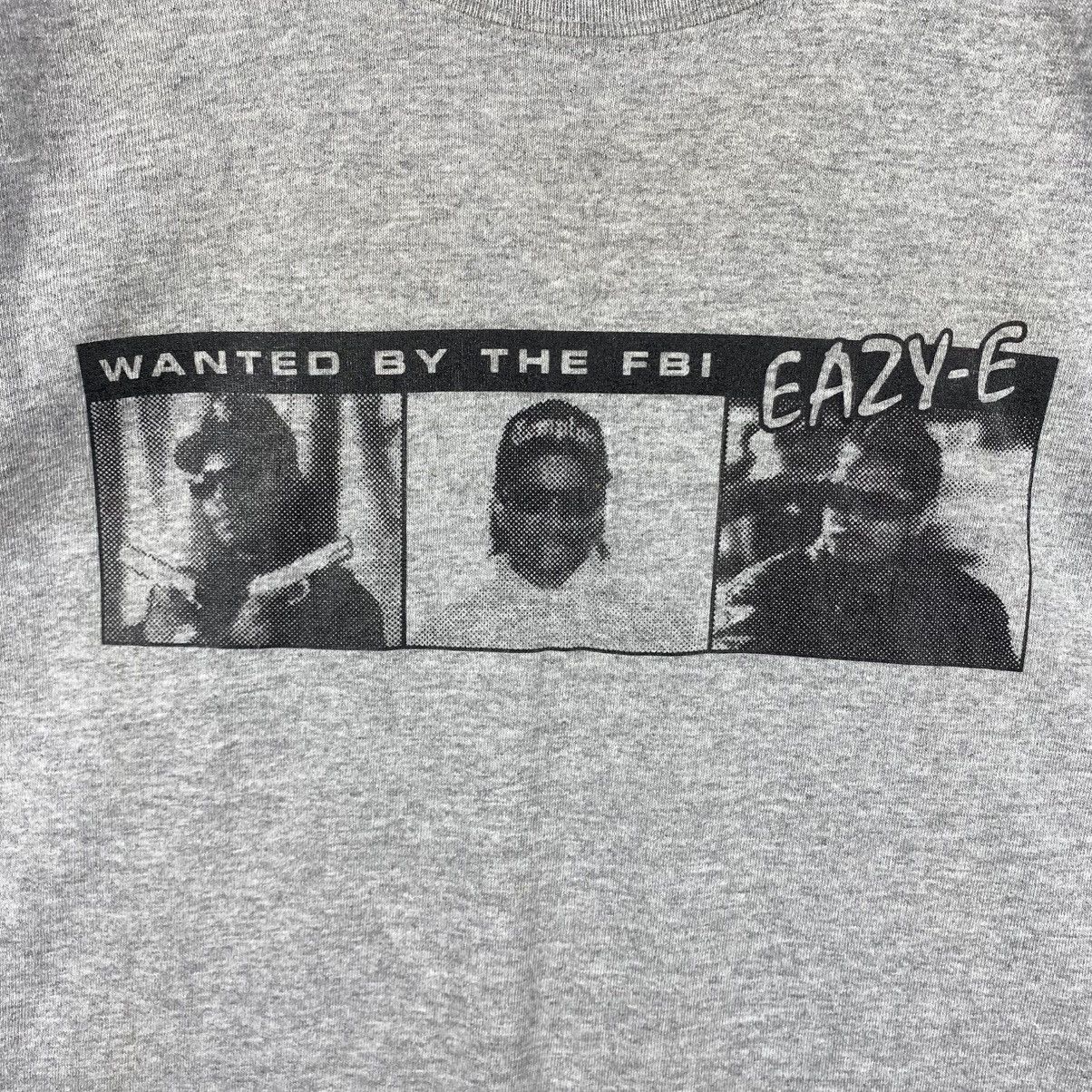Rap Tees Vintage EAZY-E Wanted By The Fbi NWA Rap Tee Shirt Size US XXL / EU 58 / 5 - 2 Thumbnail