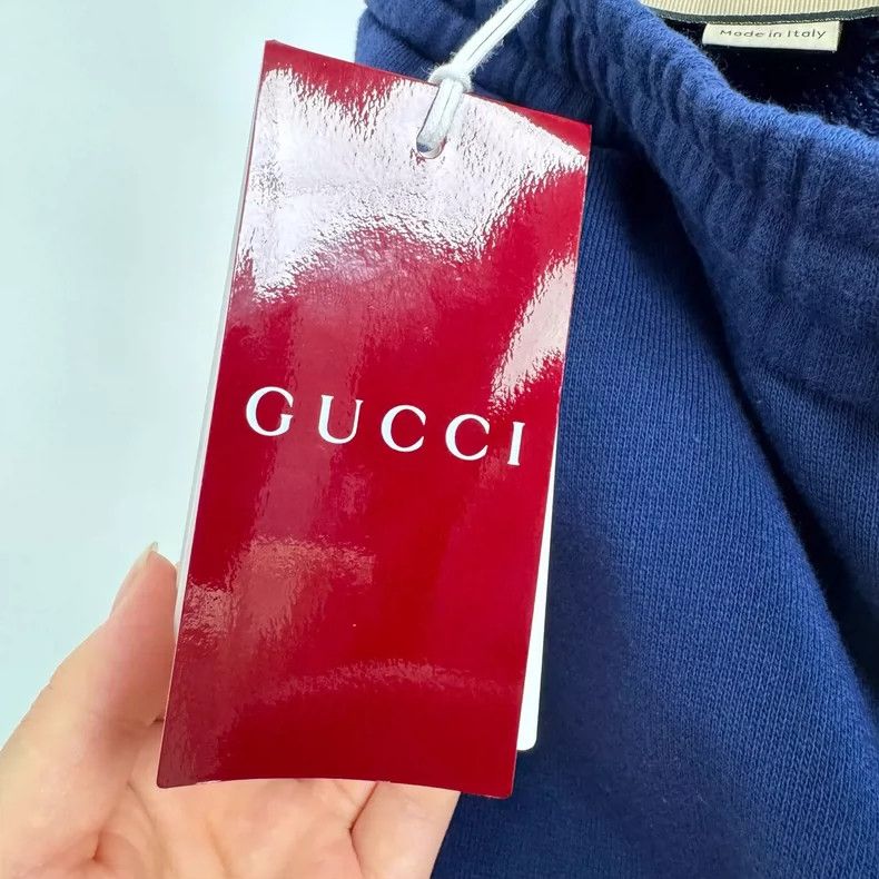 Gucci Gucci SizeS Blue double g sports trousers Size US 29 - 6 Thumbnail