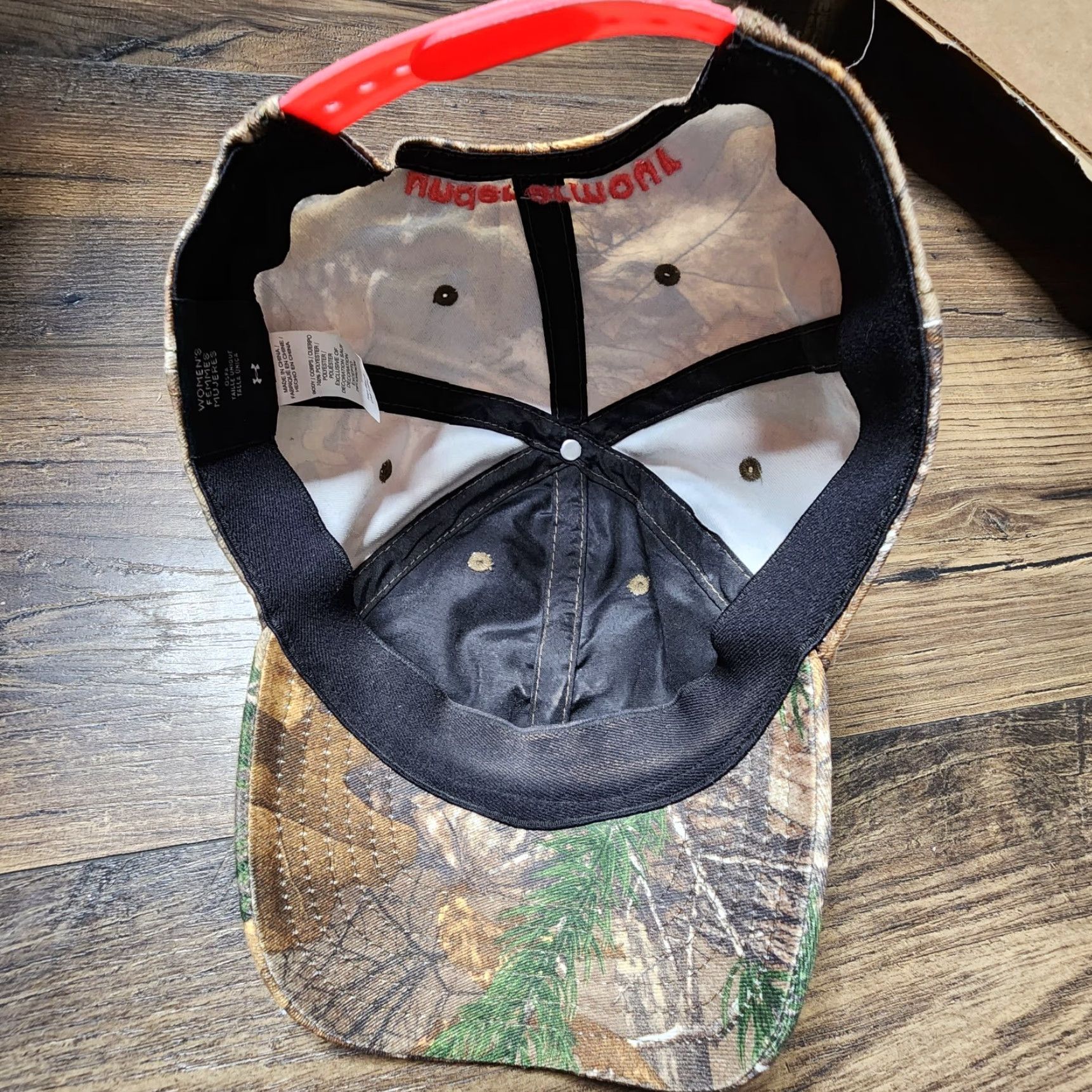 Under Armour Womens Under Armour SnapBack Baseball Cap Realtree Xtra Camouflage Camo Hat One Size Green Adjustable Size ONE SIZE - 4 Thumbnail