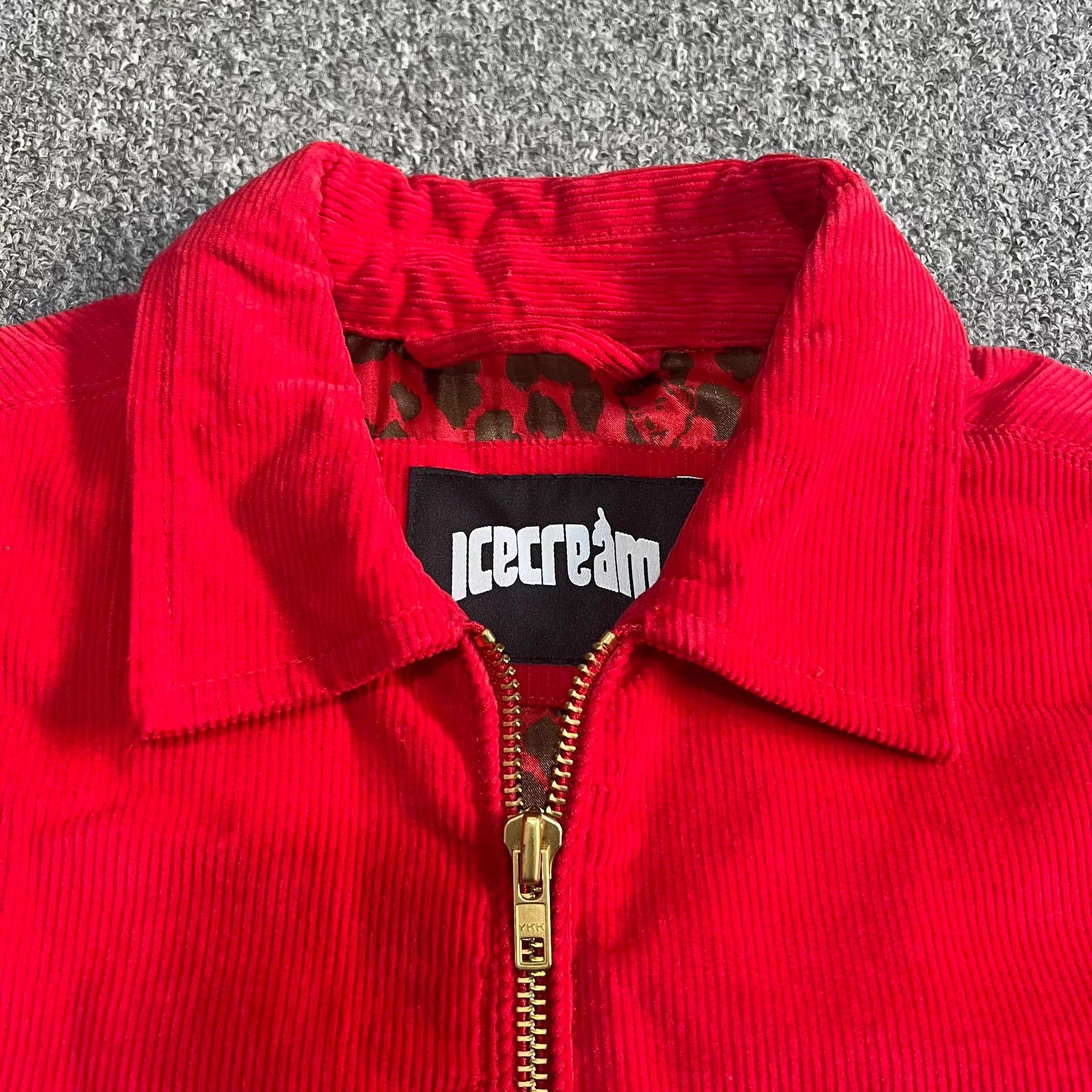 Billionaire Boys Club BBC ICECREAM Corduroy Embroidered Tiger Head Jacket Q7 Size US M / EU 48-50 / 2 - 7 Thumbnail