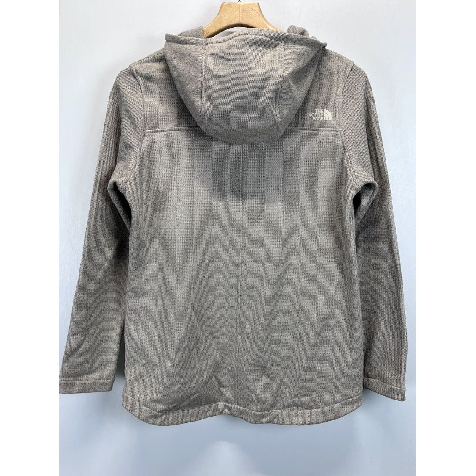 The North Face The North Face Hoodie Pullover Sweatshirt M Womens Oatmeal Pullover Sweatshirt Hooded 1/4 Snap Size M / US 6-8 / IT 42-44 - 2 Thumbnail