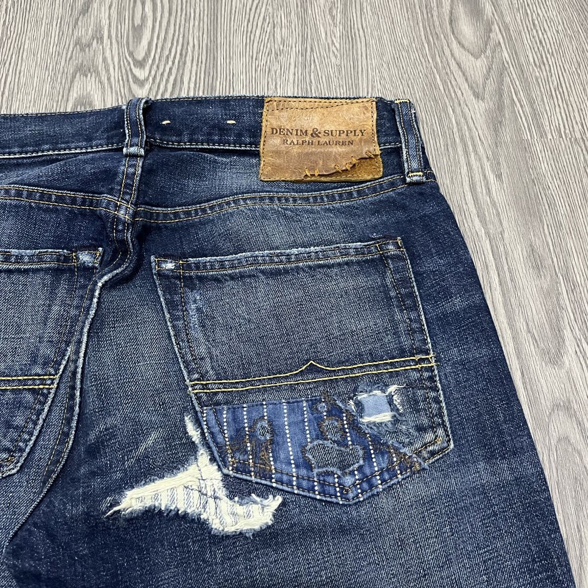 Denim & Supply Ralph Lauren Distressed With Shasiko Patch Denim & Supply RL Jeans Pant Size US 30 / EU 46 - 10 Thumbnail
