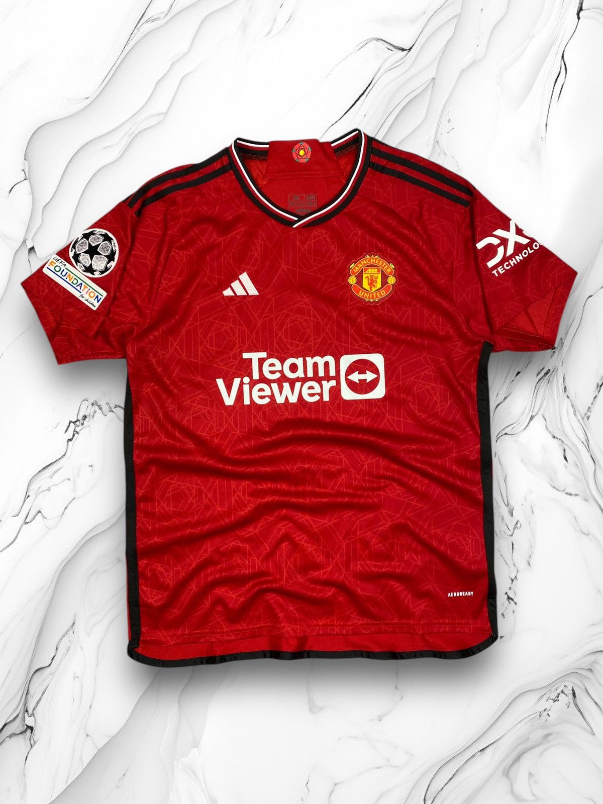 Adidas Adidas Manchester United Soccer Jersey Size US XXL / EU 58 / 5 - 1 Thumbnail